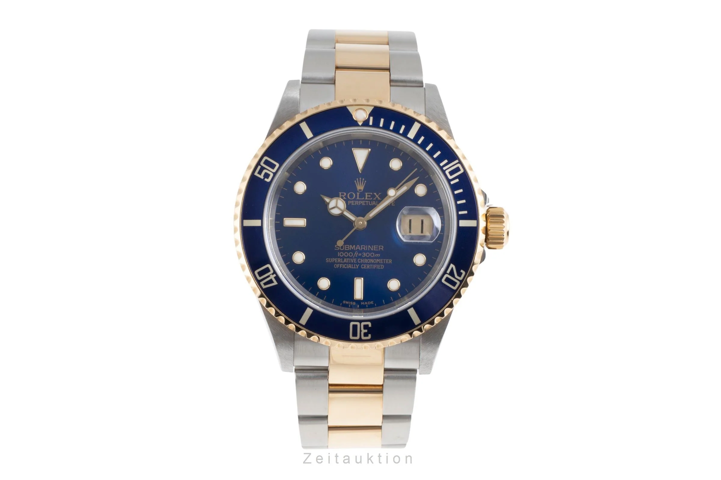 Rolex Submariner steel / gold automatic men's watch 16613T  [2504842] - Image 5
