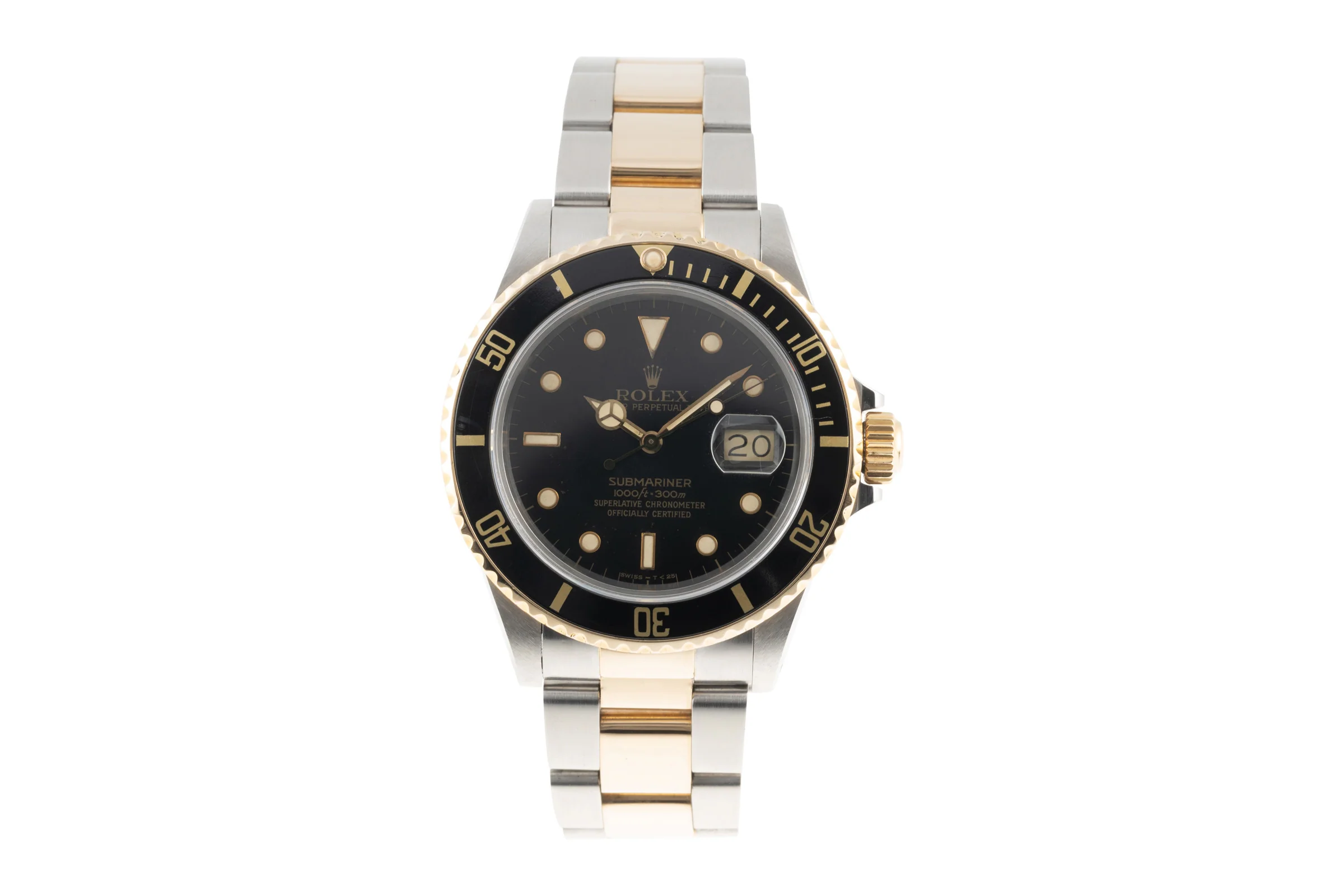 Rolex Submariner steel / gold automatic men's watch 16803 LP: 15350EUR  [2305096] - Image 4