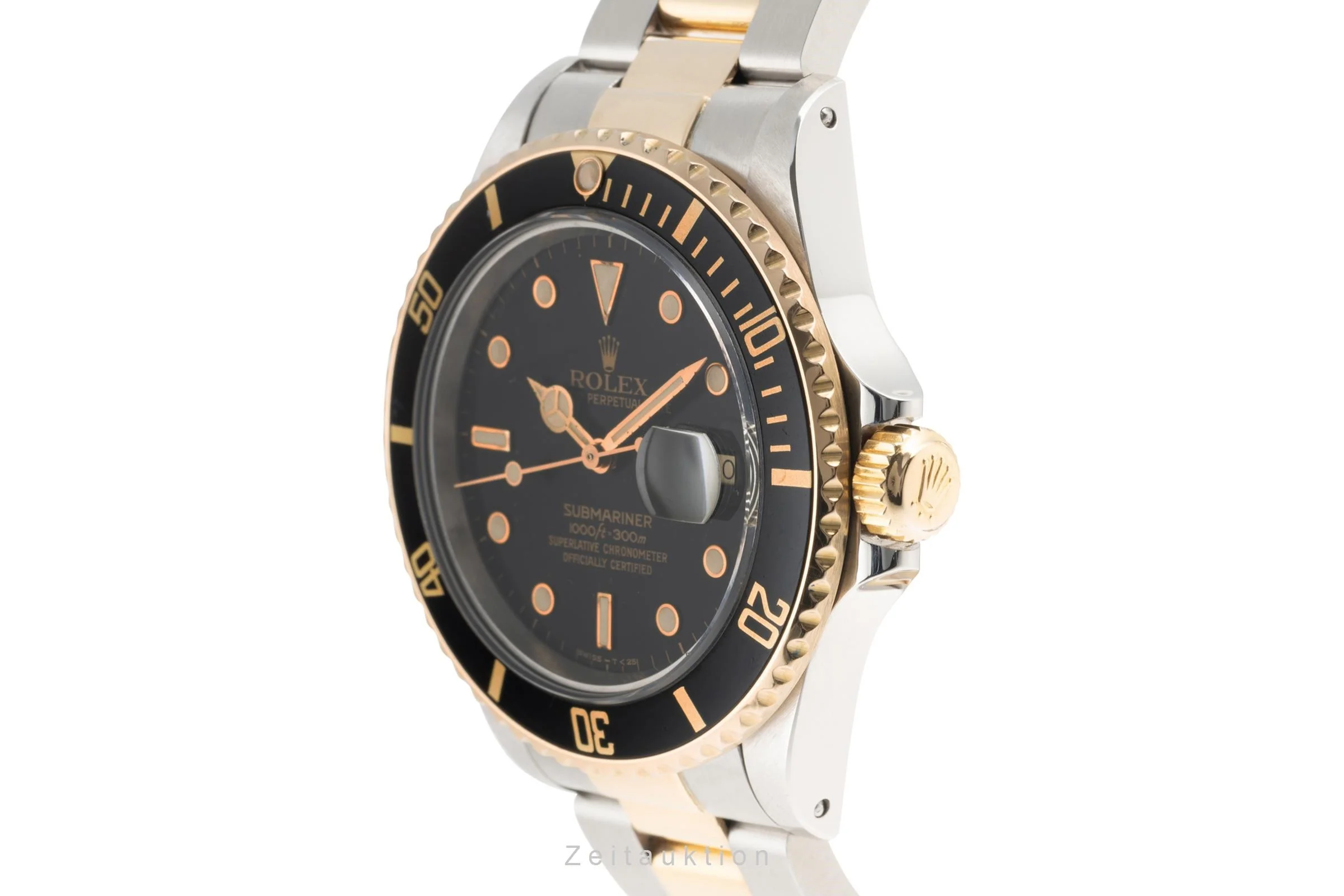 Rolex Submariner steel / gold automatic men's watch 16803 LP: 15350EUR  [2305096] - Image 6