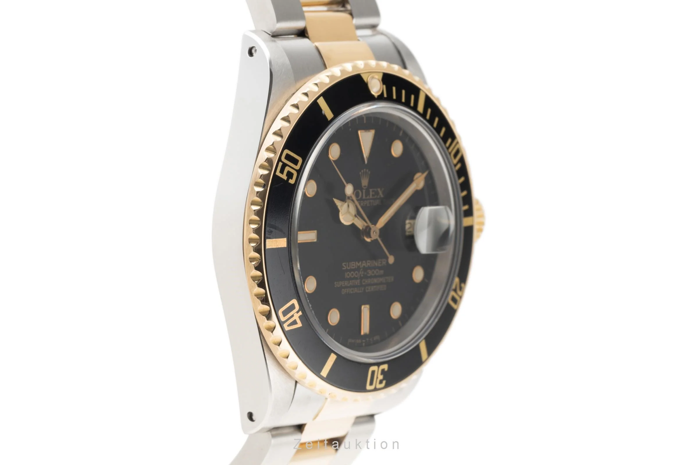 Rolex Submariner steel / gold automatic men's watch 16803 LP: 15350EUR  [2305096] - Image 7