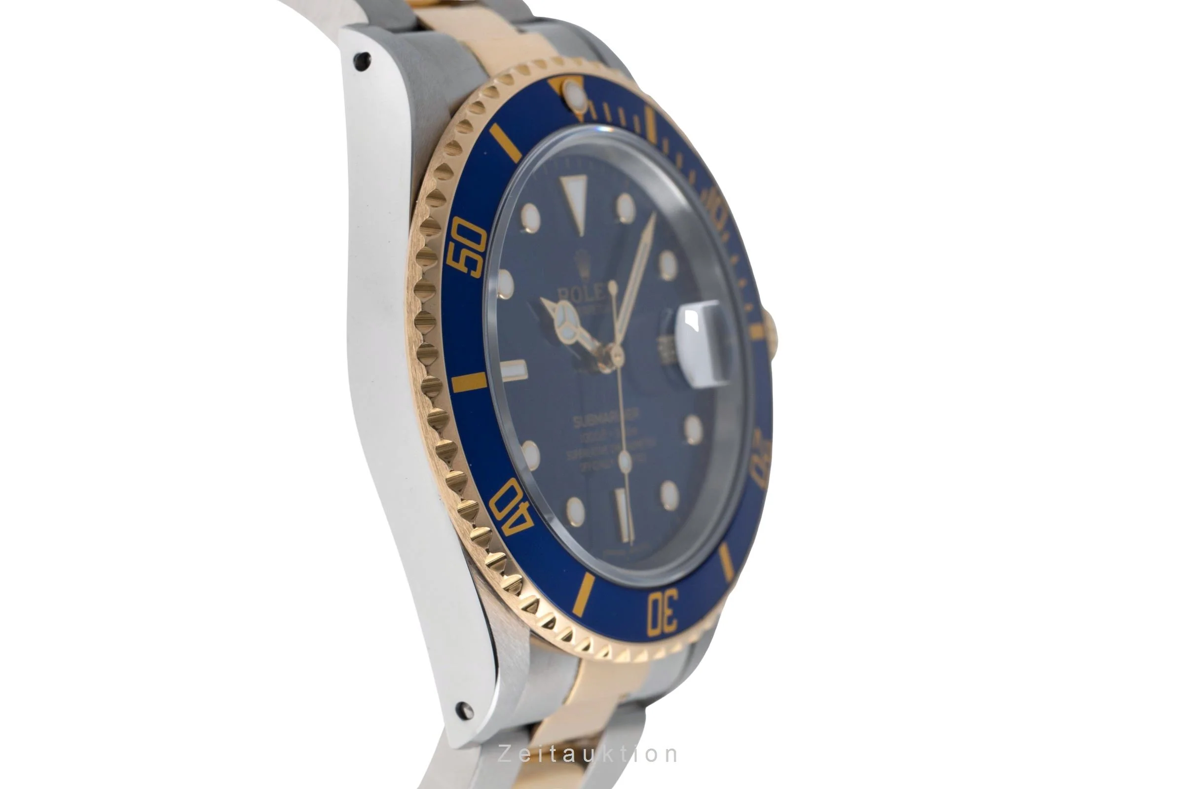 Rolex Submariner steel / gold automatic men's watch 16803  [2502540] - Image 8