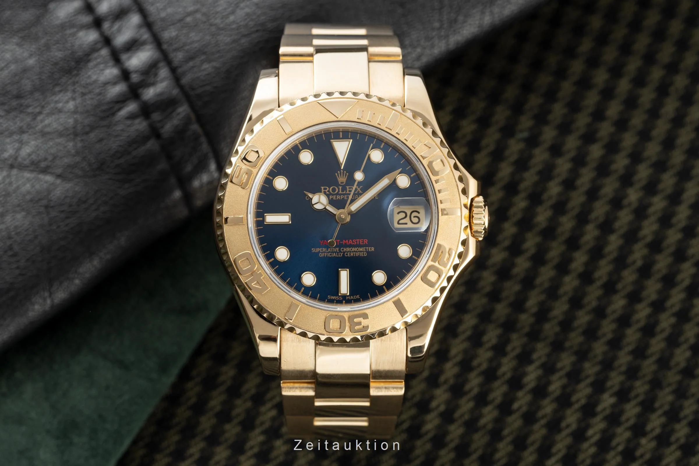 Rolex Yacht-Master 18 ct gold automatic men's watch 68628  [2200801] - Image 3