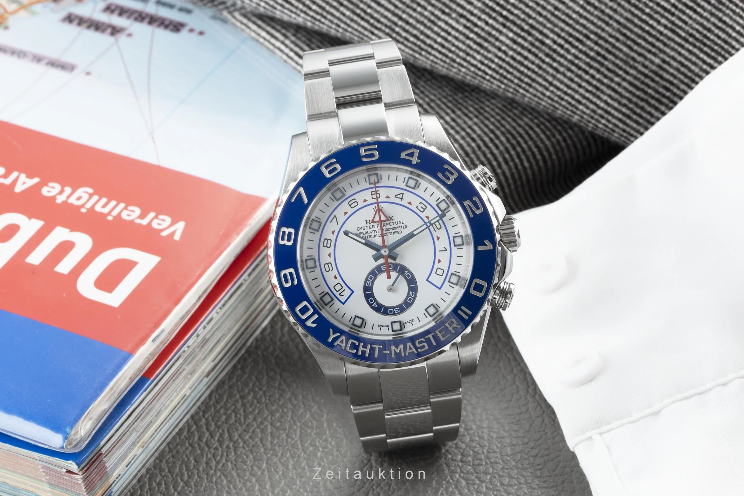 Rolex Yacht-Master II chronograph steel automatic men's watch 116680  [2201029] - Image 2