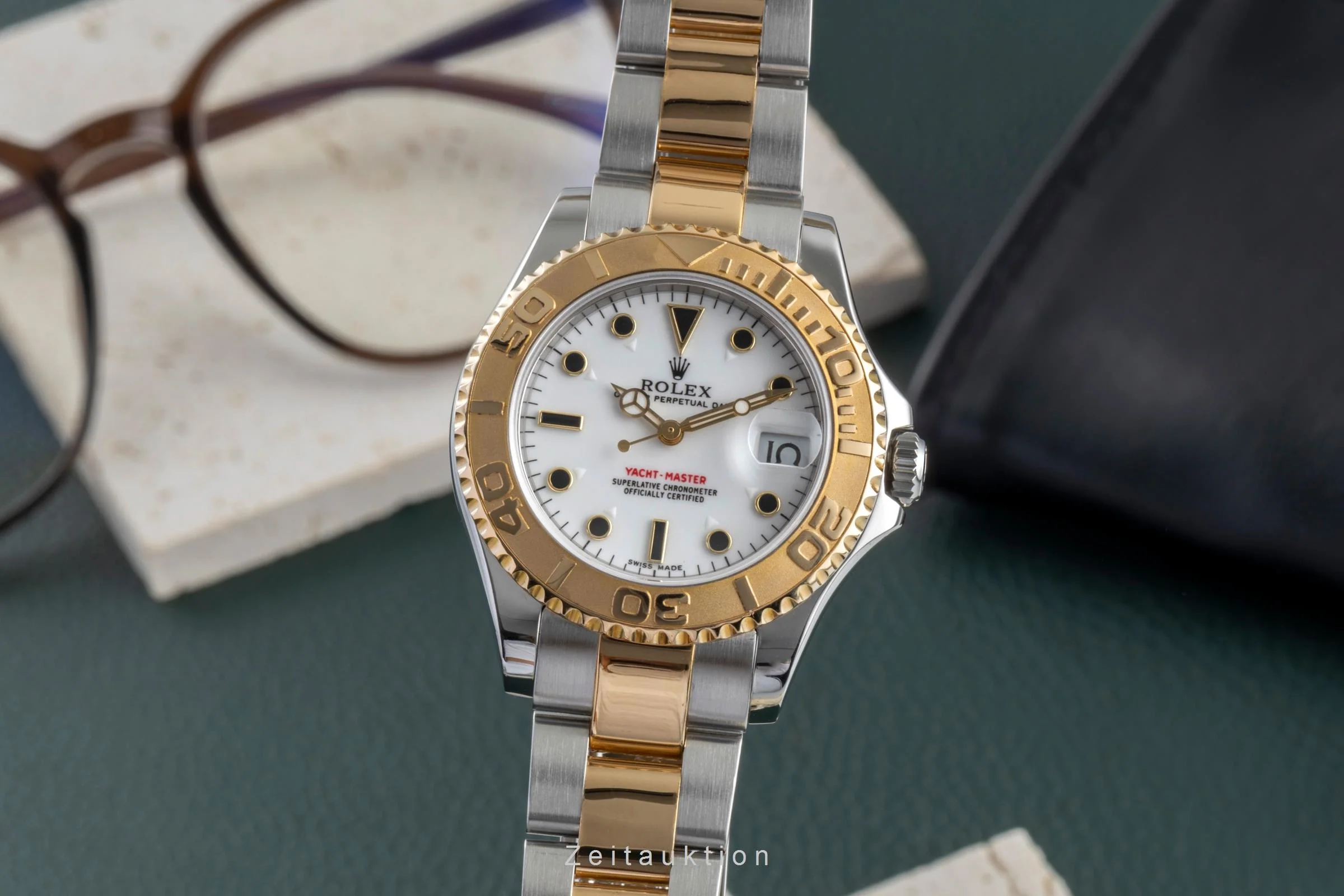 Rolex Yacht-Master steel / gold automatic men's watch 168623 LP: 16000EUR  [2505579] - Image 2