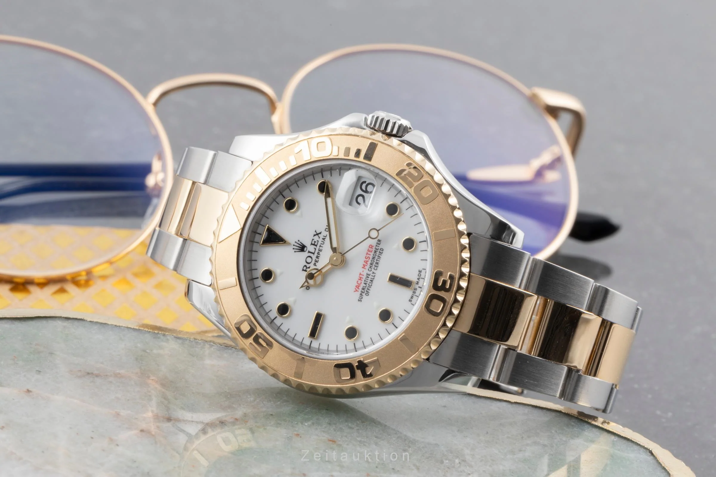 Rolex Yacht-Master steel / gold automatic men's watch 168623 LP: 16000EUR  [2505955] - Image 3