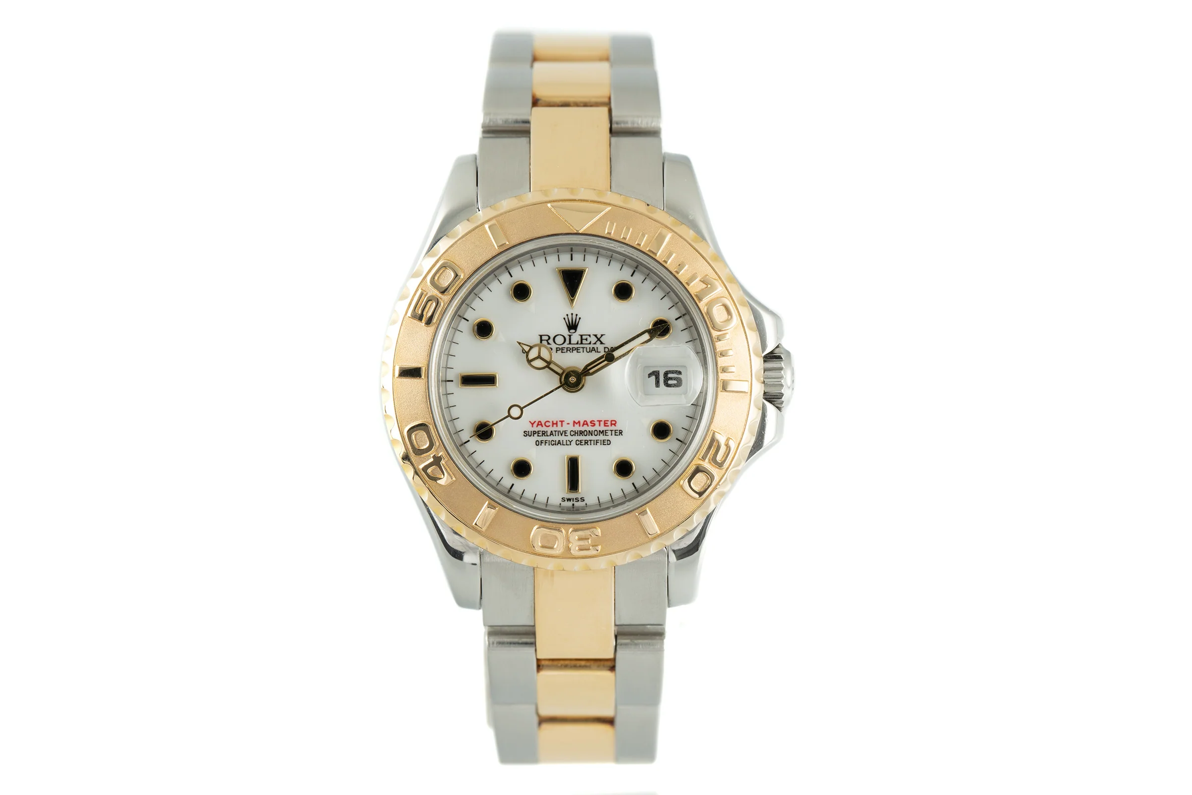Rolex Yacht-Master steel / gold automatic women's watch 69623  [2106398] - Image 4