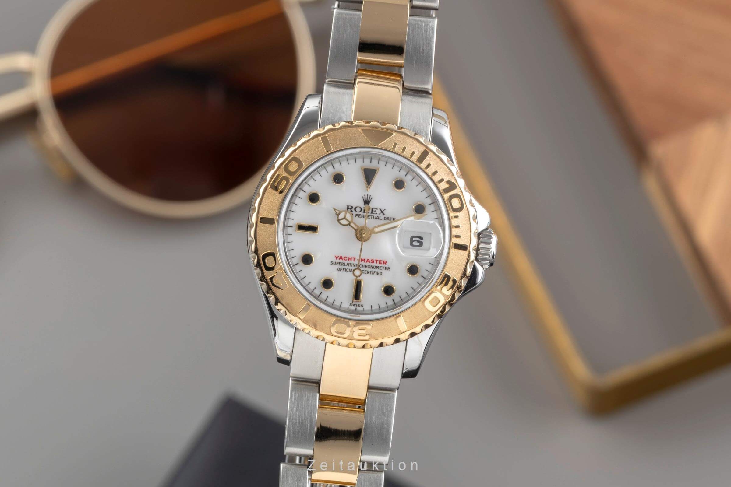 Rolex Yacht-Master steel / gold automatic women's watch 69623  [2500416] - Image 2