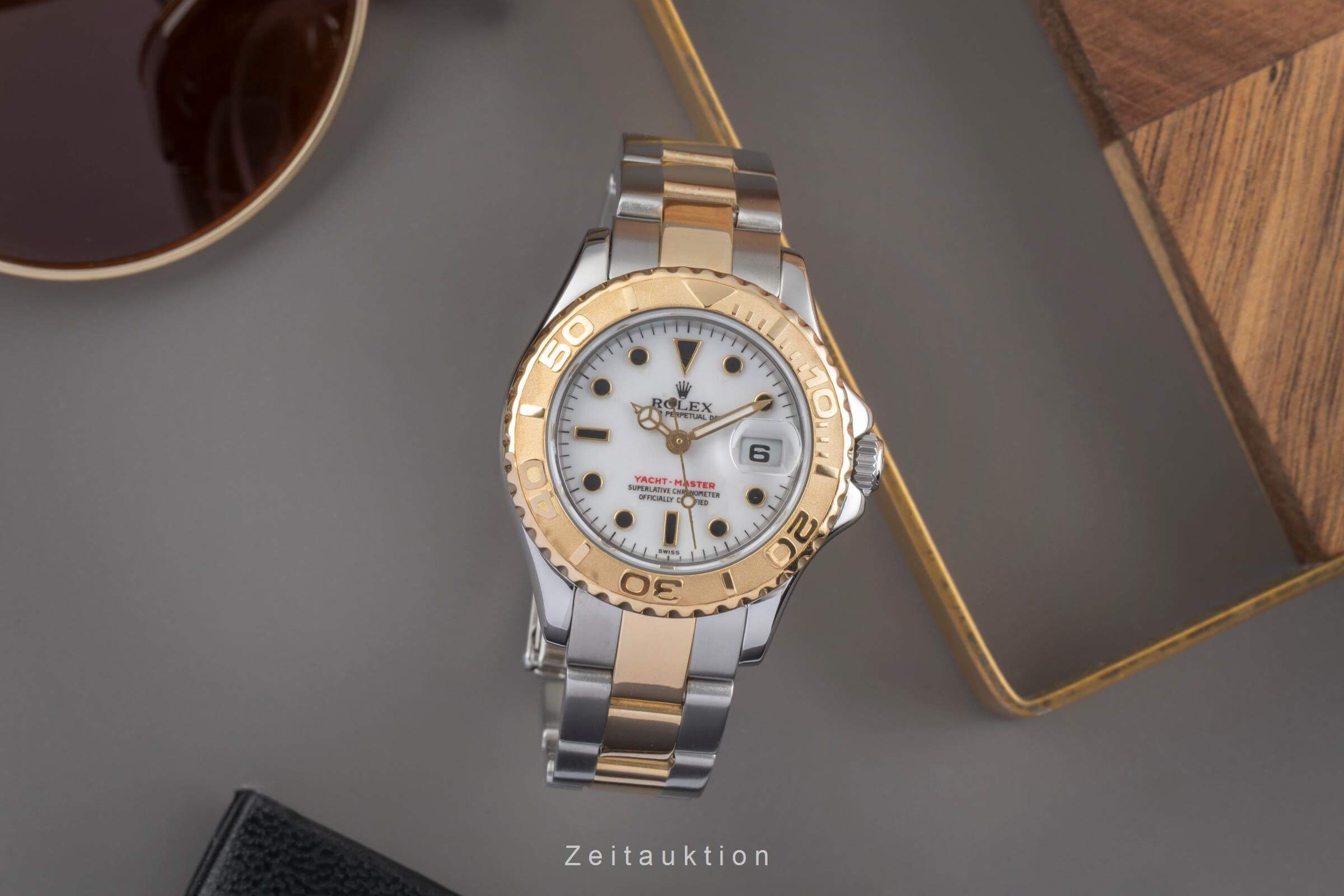 Rolex Yacht-Master steel / gold automatic women's watch 69623  [2500416] - Image 4