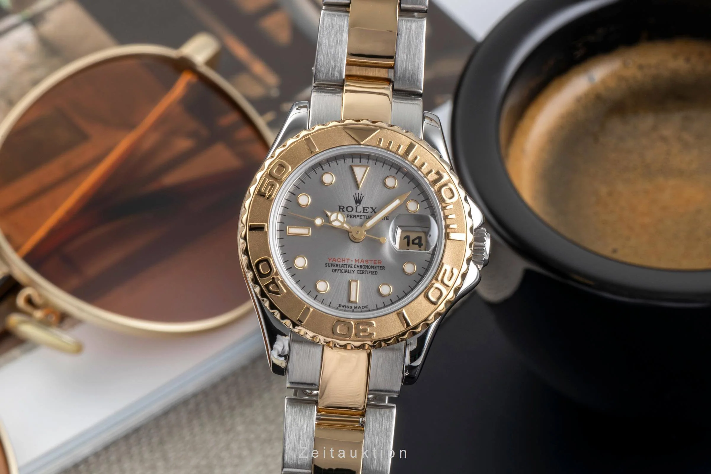 Rolex Yacht-Master steel / gold automatic women's watch 69623  [2501555] - Image 2