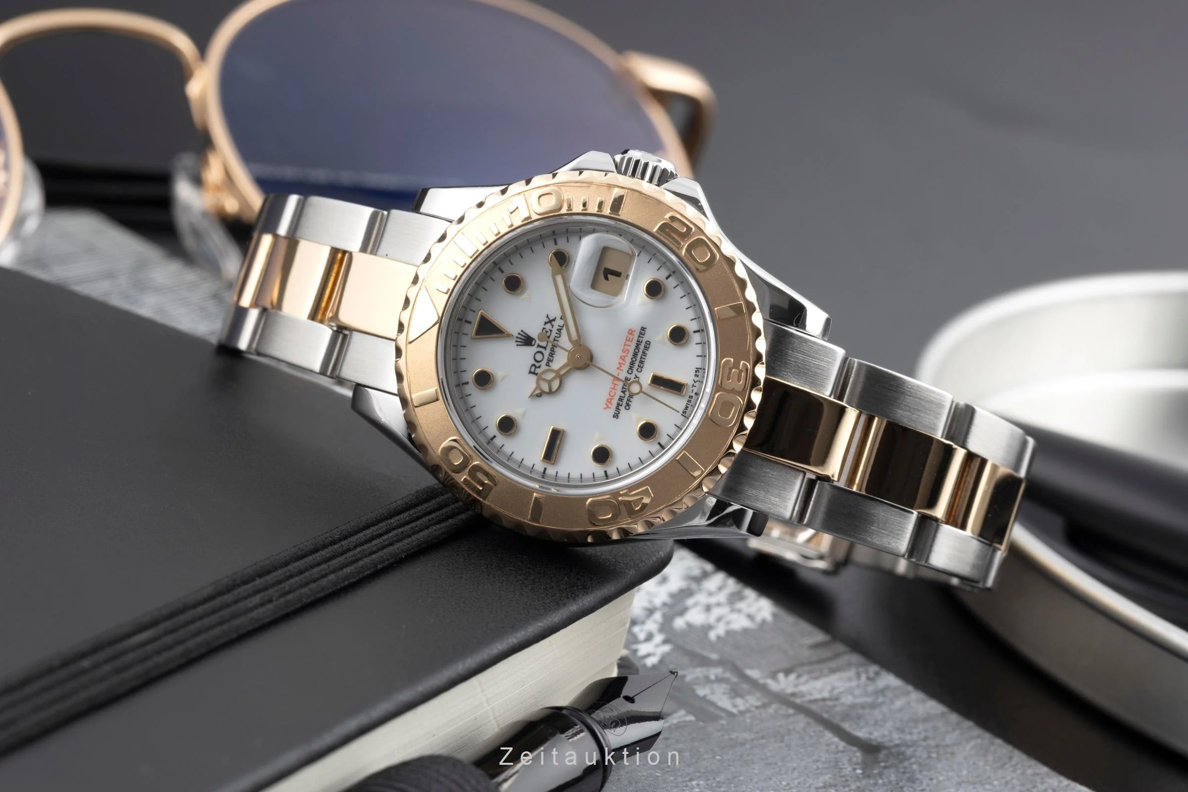 Rolex Yacht-Master steel / gold automatic women's watch 69623  [2600322] - Image 3