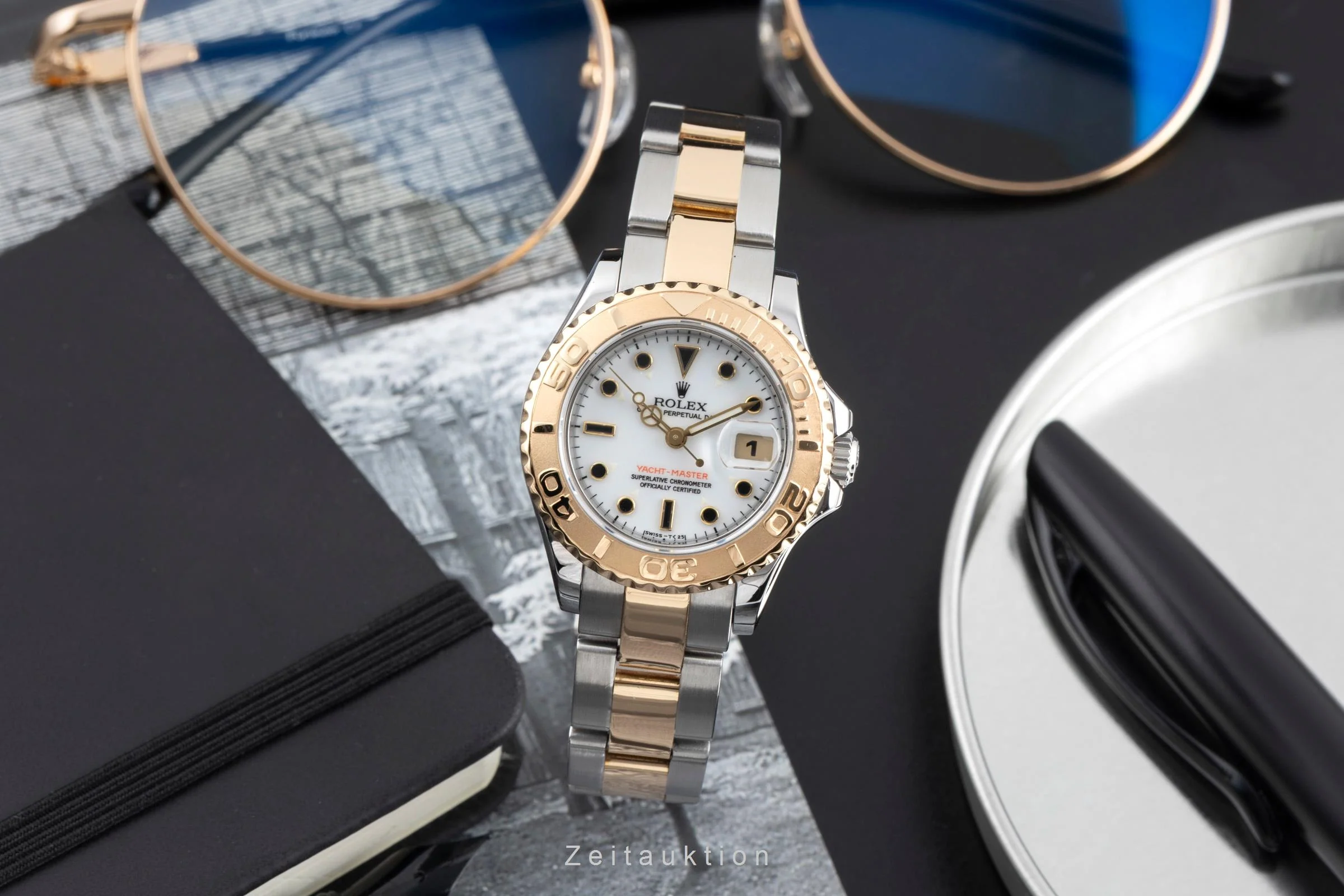 Rolex Yacht-Master steel / gold automatic women's watch 69623  [2600322] - Image 4