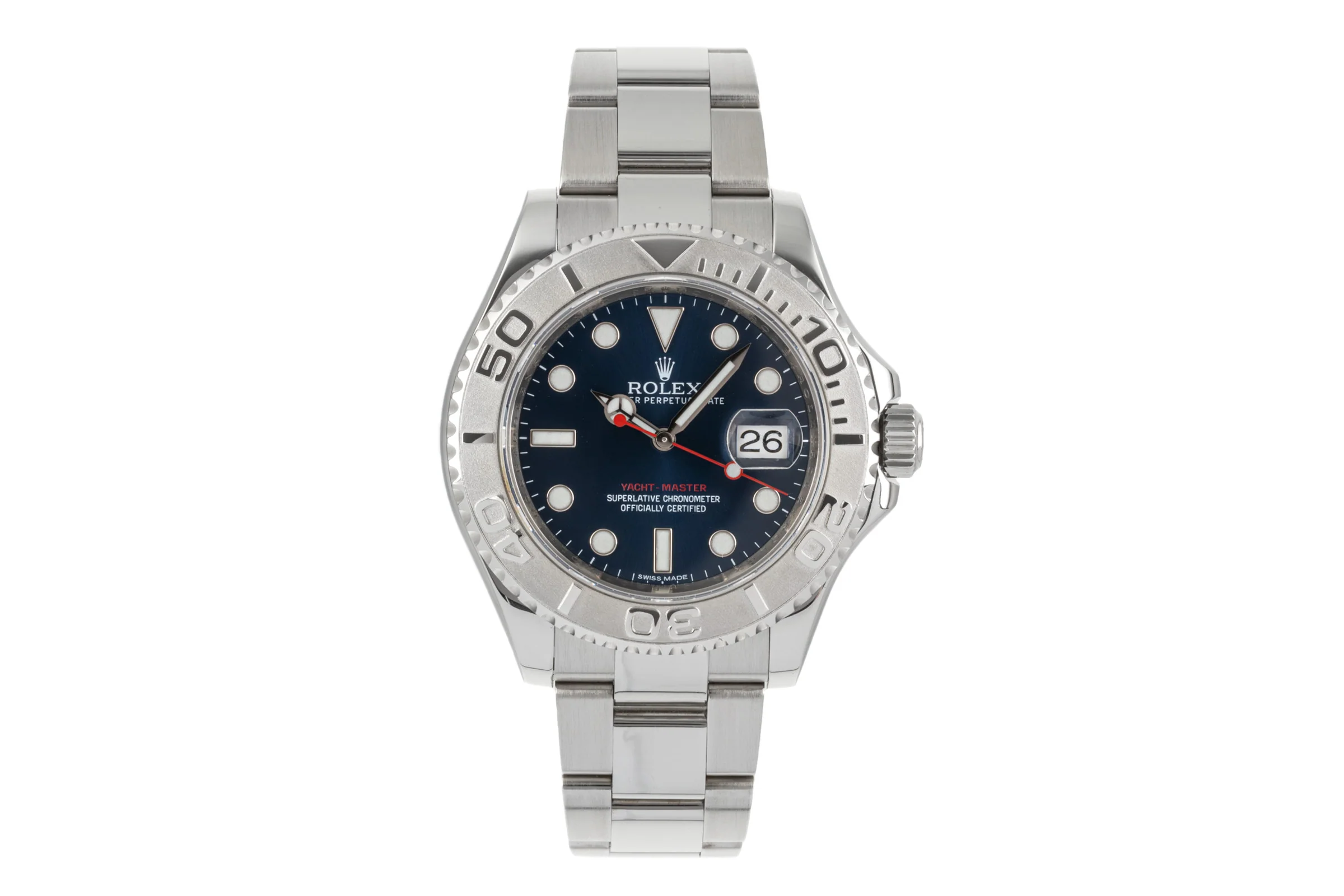 Rolex Yacht-Master steel / platinium automatic men's watch 116622  [2207545] - Image 4