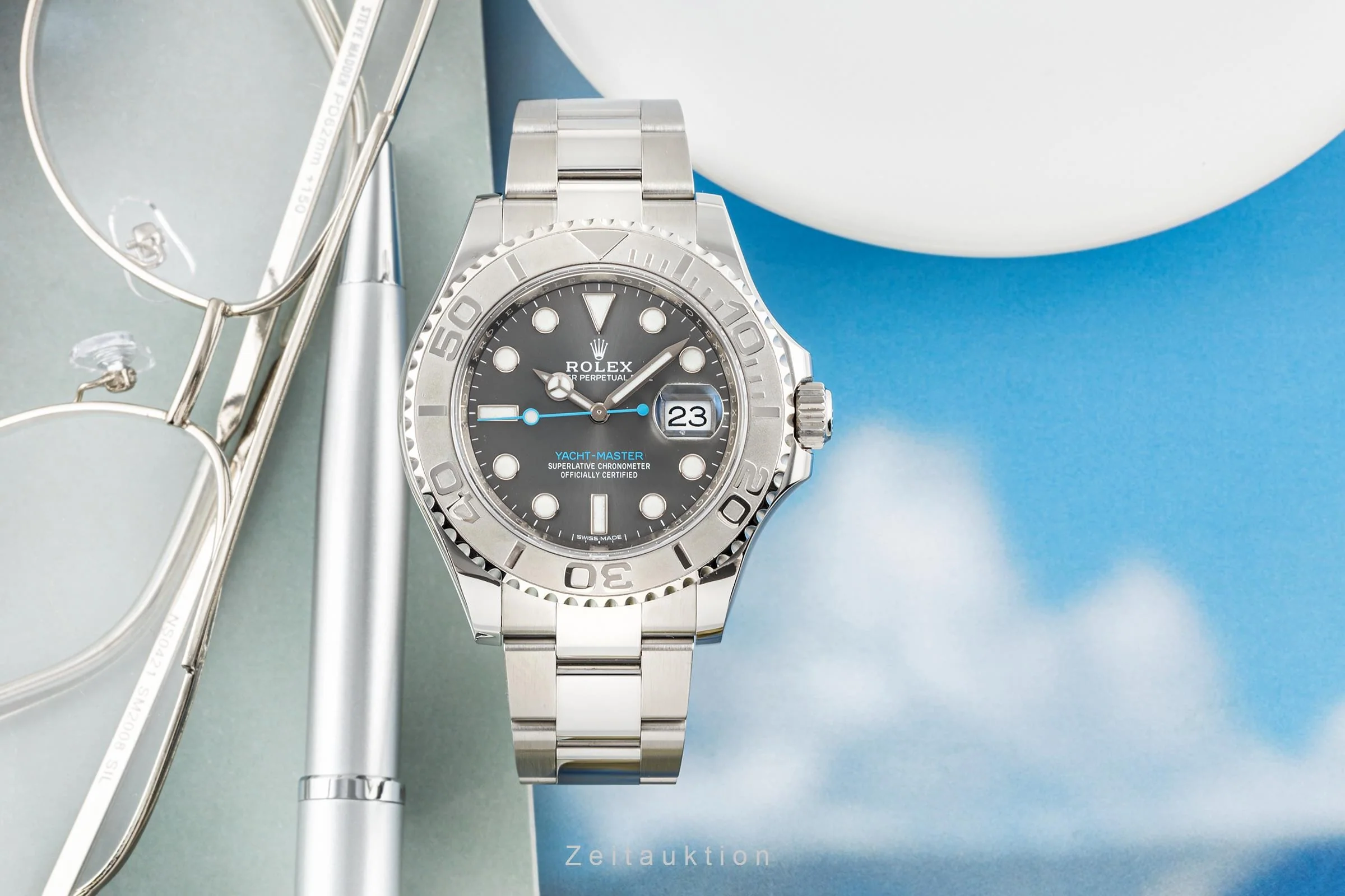 Rolex Yacht-Master steel / platinium automatic men's watch 116622  [2304980] - Image 2