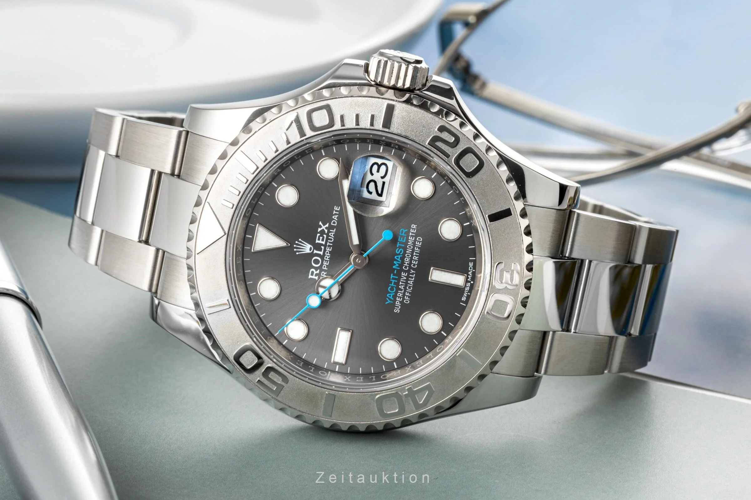 Rolex Yacht-Master steel / platinium automatic men's watch 116622  [2304980] - Image 3