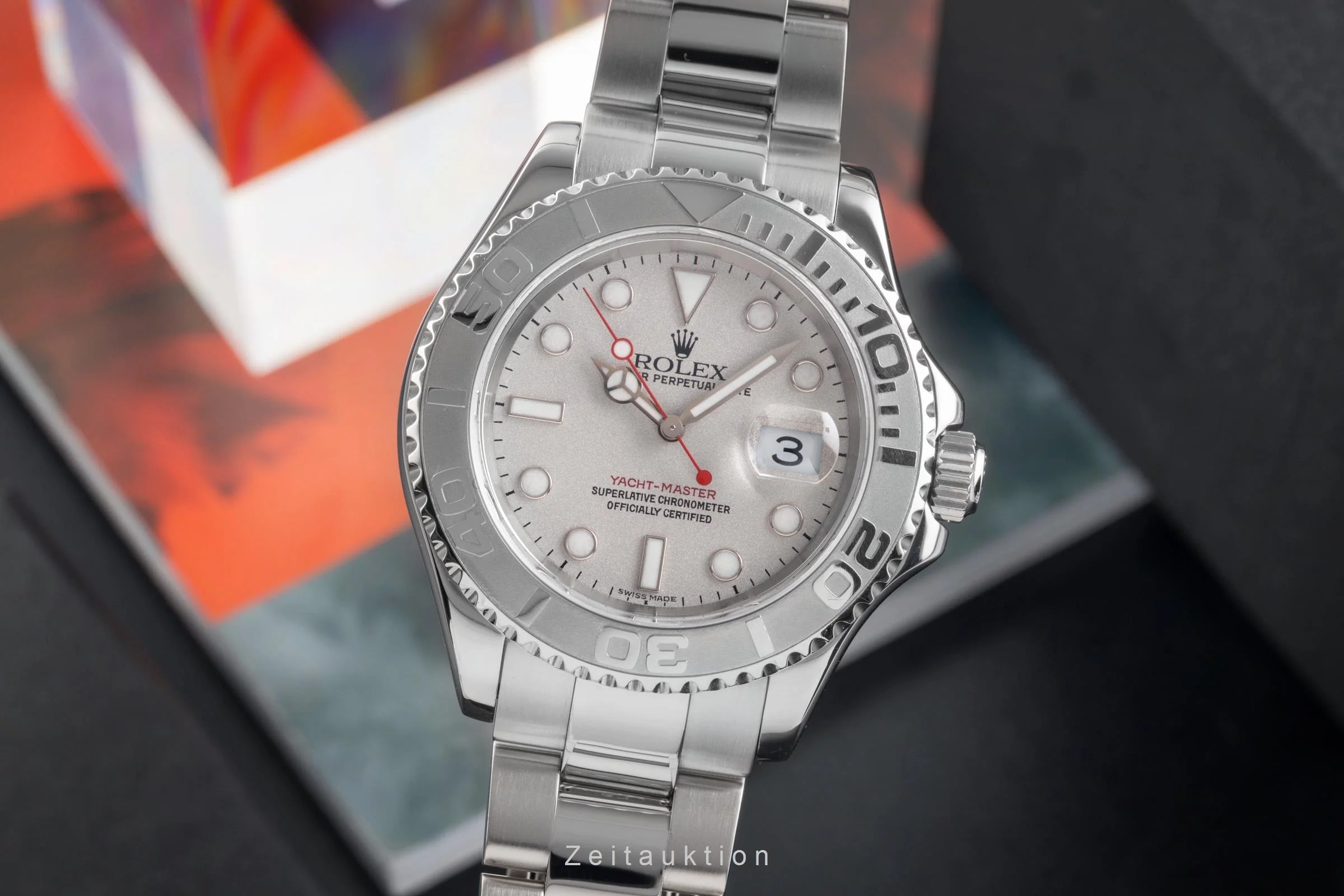 Rolex Yacht-Master steel / platinium automatic men's watch 16622  [2504387] - Image 2