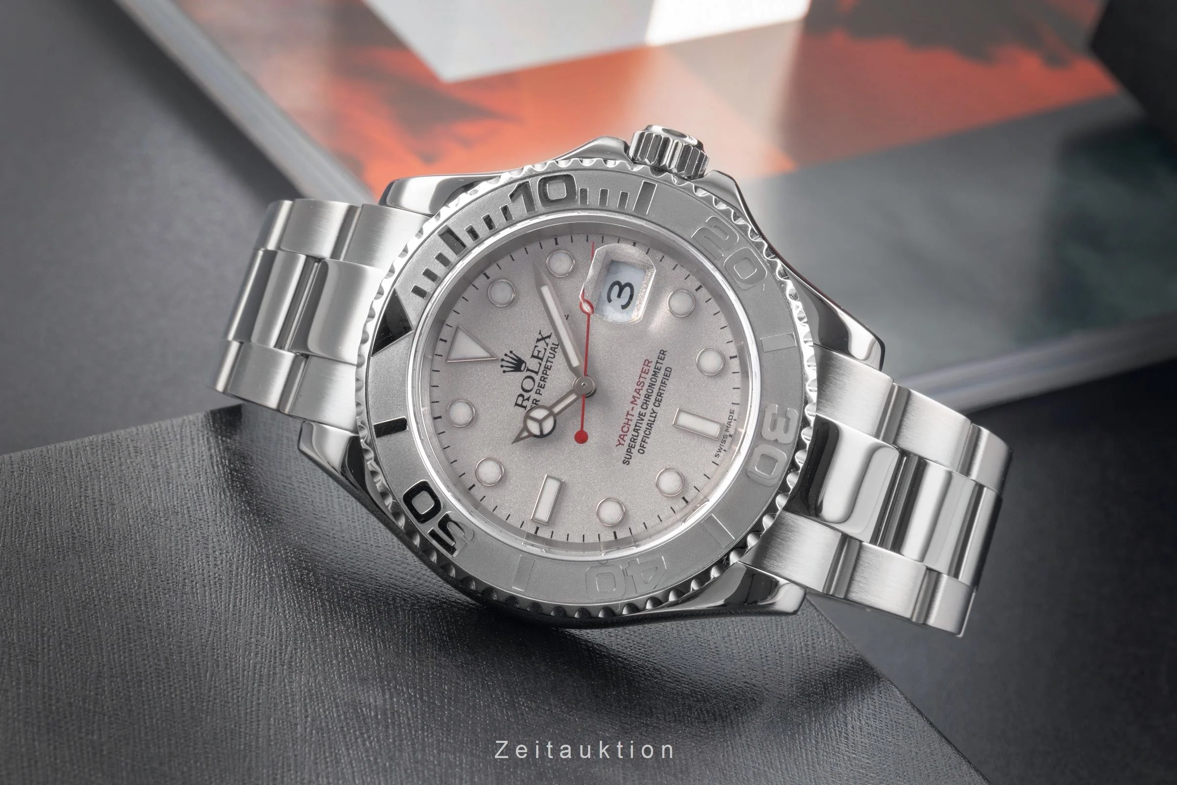 Rolex Yacht-Master steel / platinium automatic men's watch 16622  [2504387] - Image 3