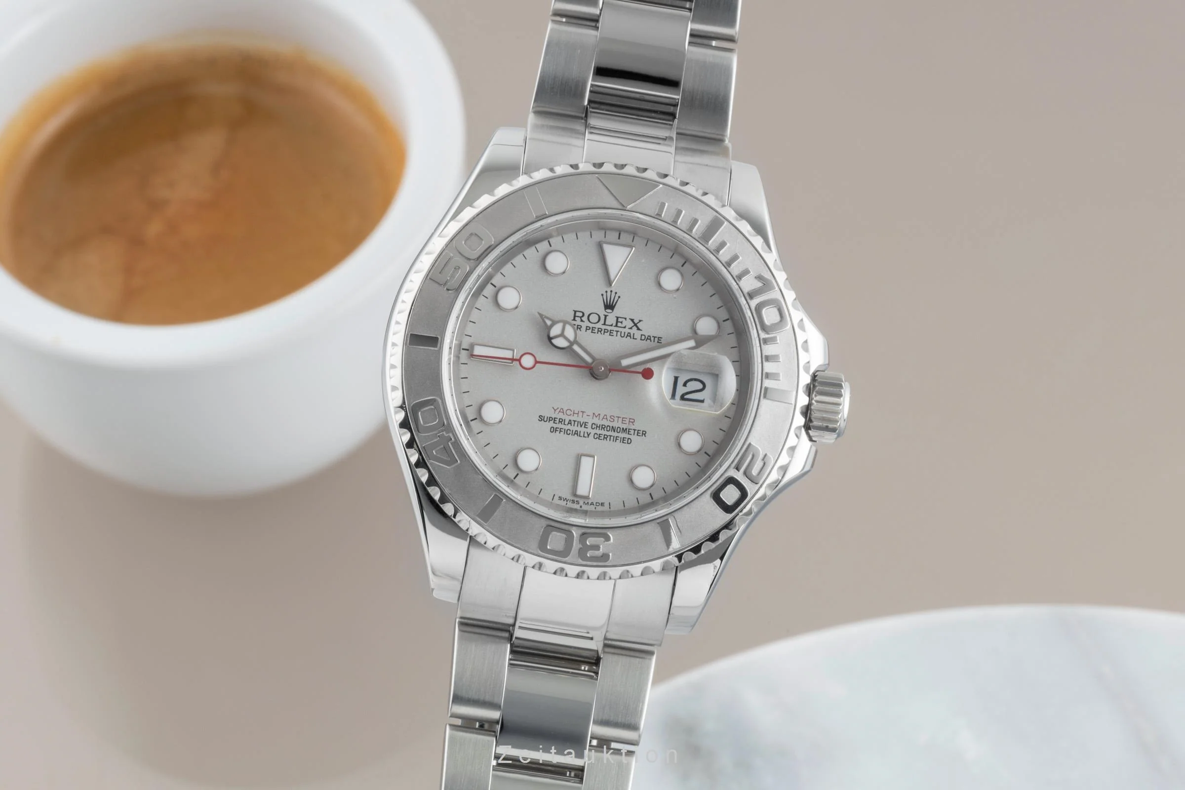 Rolex Yacht-Master steel / platinium automatic men's watch 16622  [2505758] - Image 2