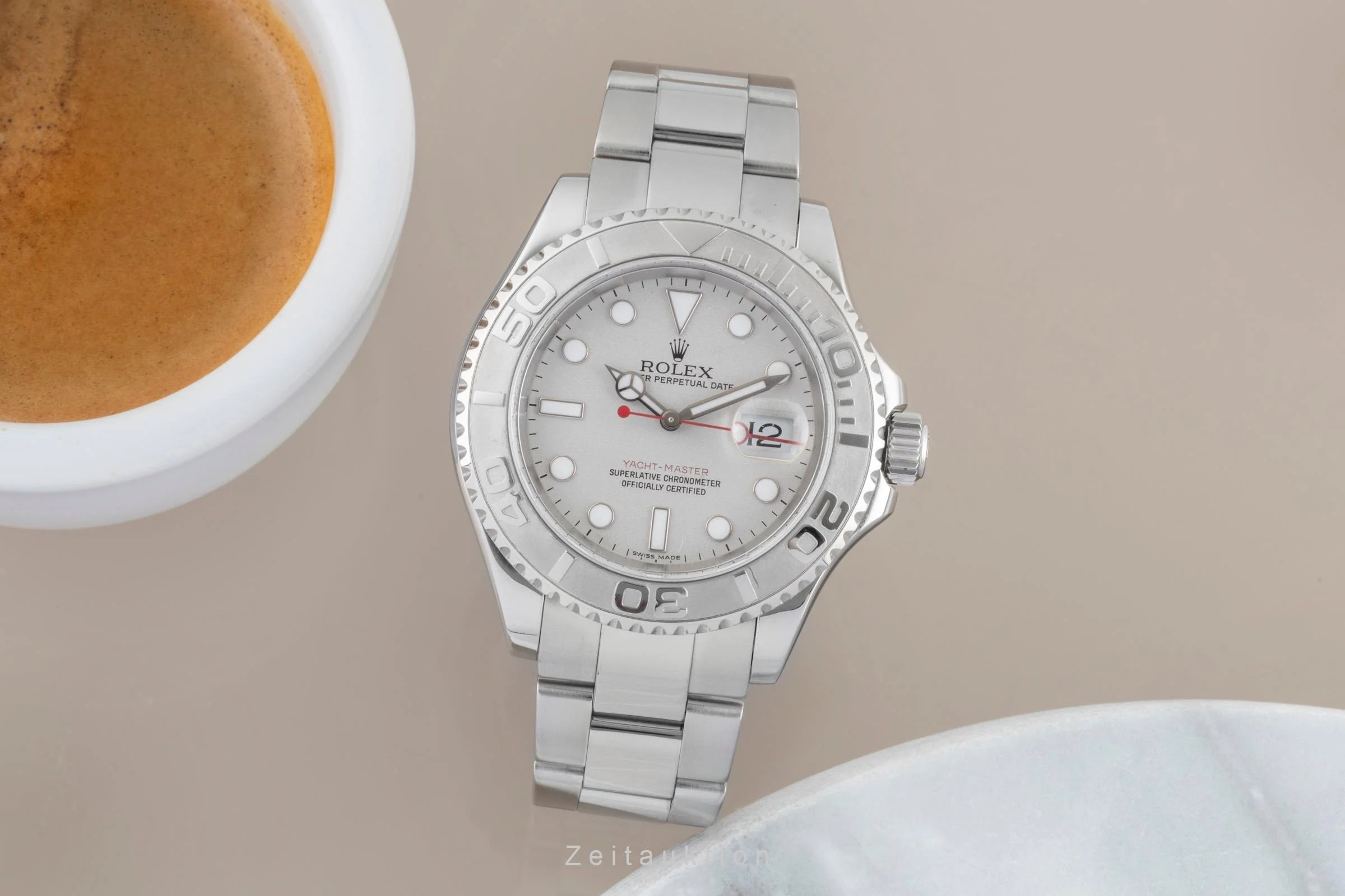Rolex Yacht-Master steel / platinium automatic men's watch 16622  [2505758] - Image 4