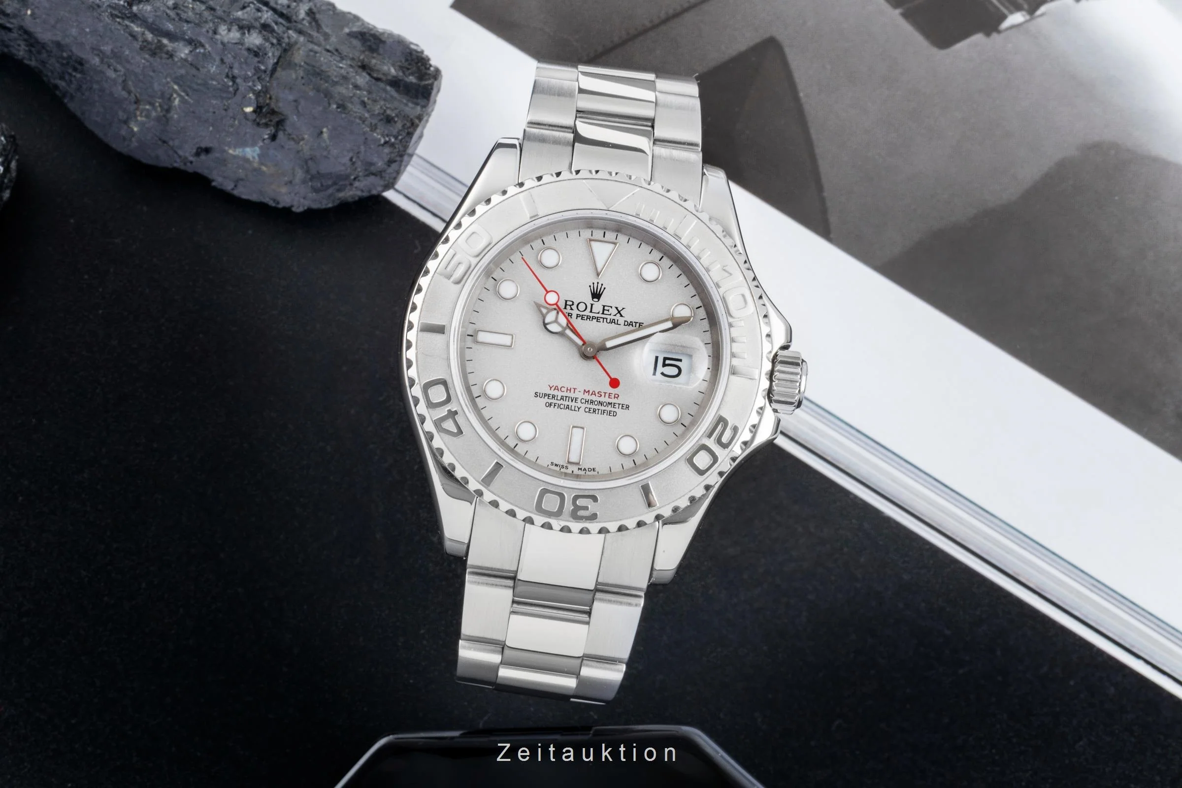 Rolex Yacht-Master steel / platinium automatic men's watch 16622  [2506632] - Image 4