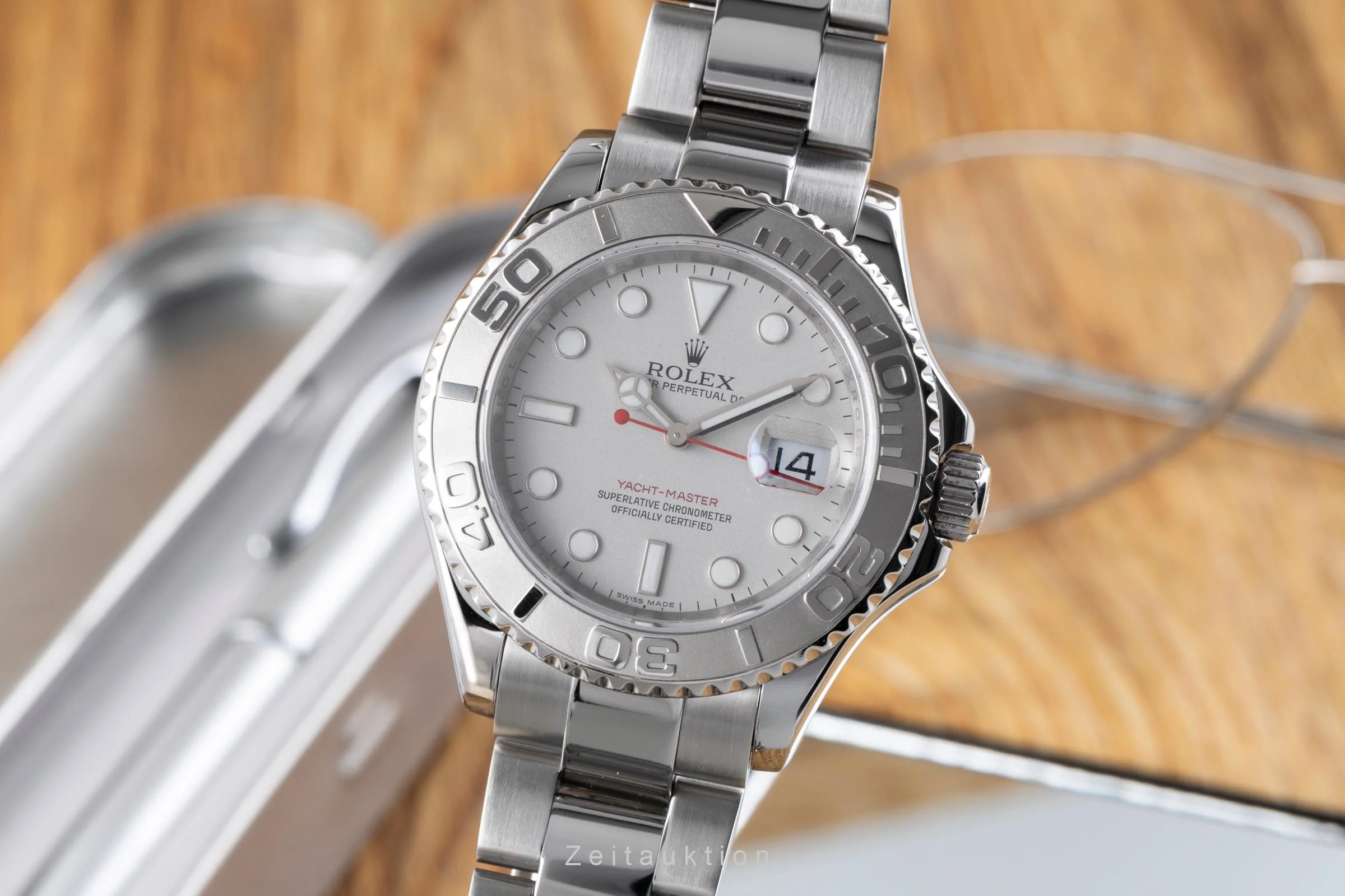 Rolex Yacht-Master steel / platinium automatic men's watch 16622  [2506805] - Image 2