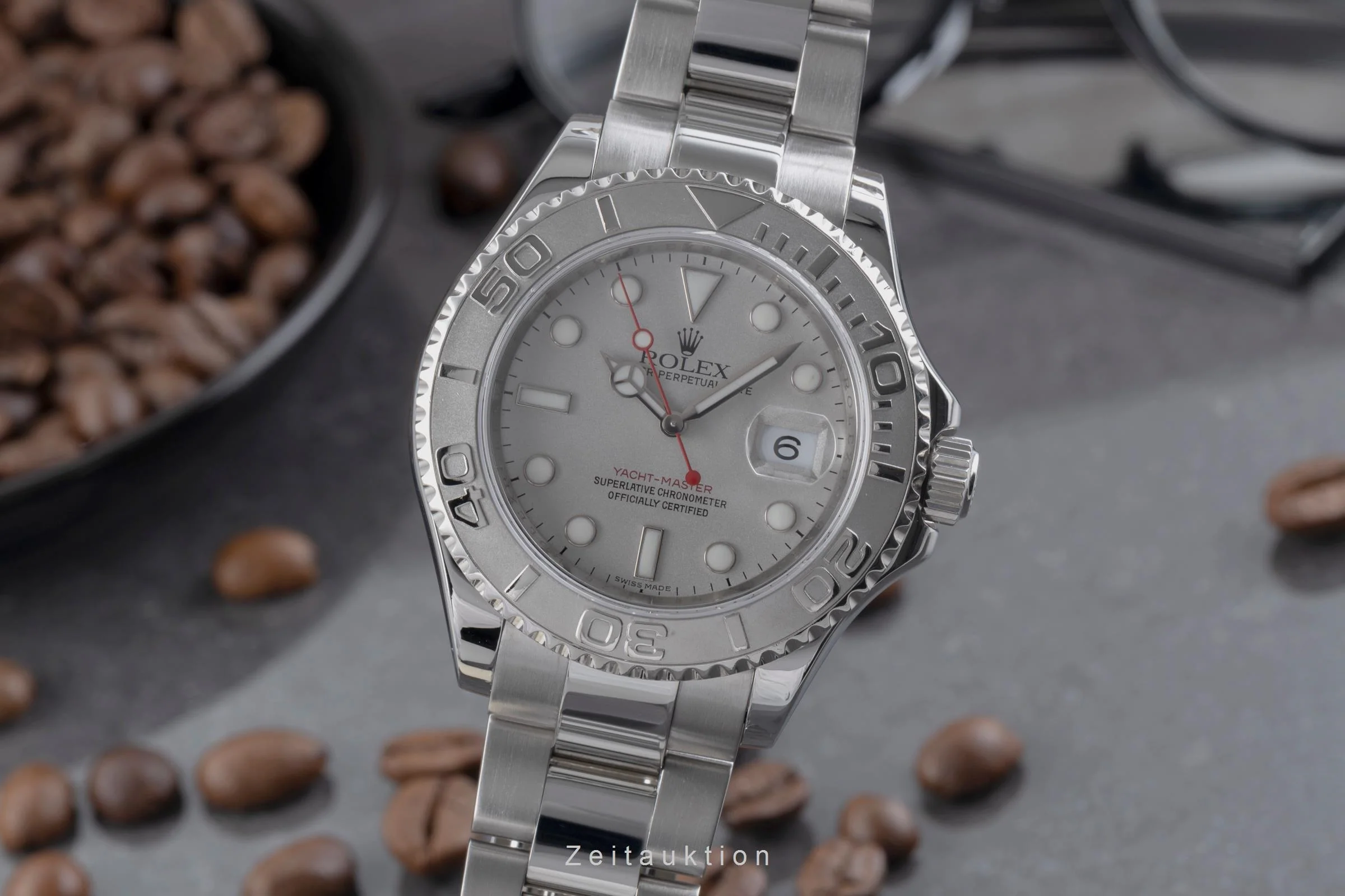 Rolex Yacht-Master steel / platinium automatic men's watch 16622  [2507035] - Image 2