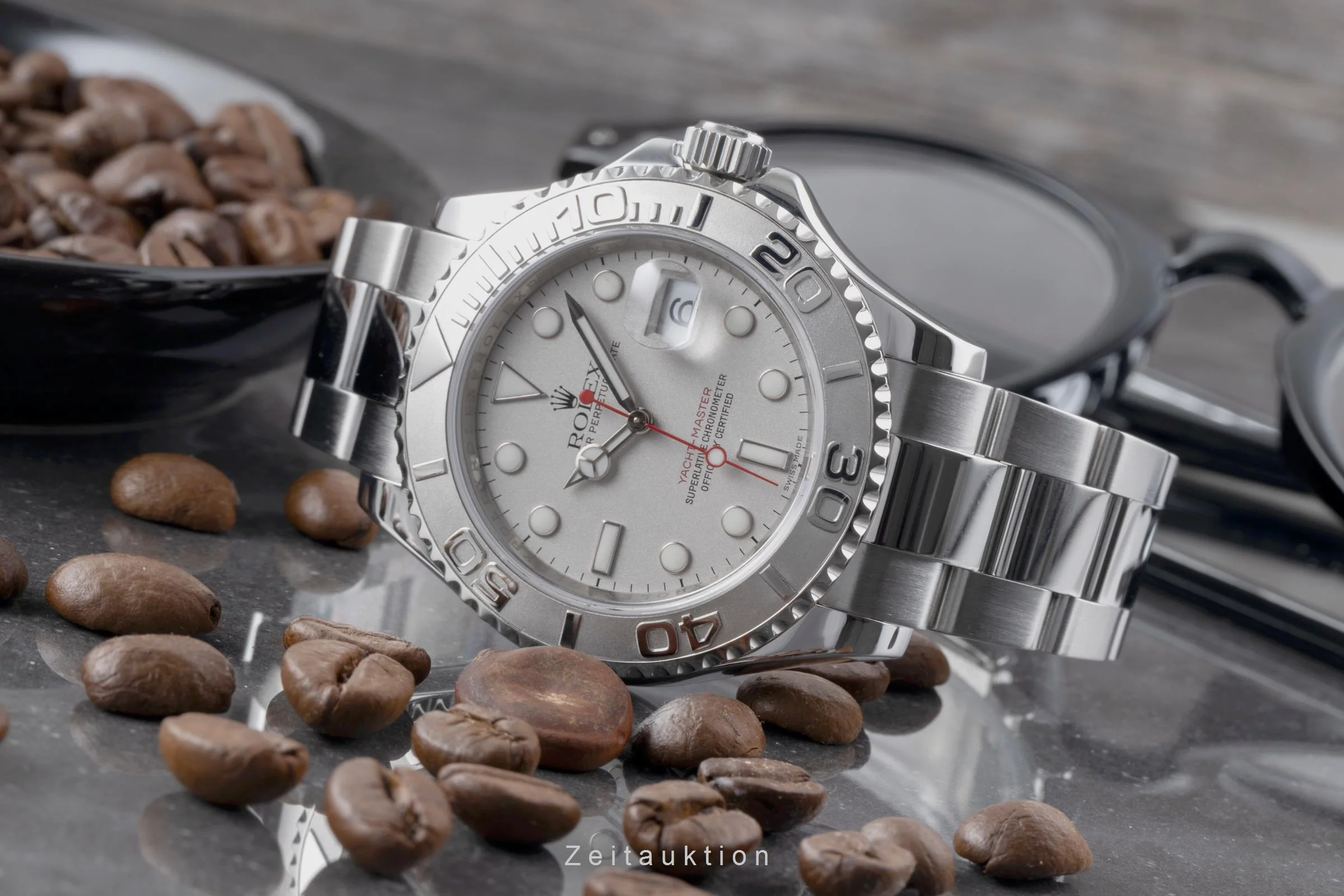 Rolex Yacht-Master steel / platinium automatic men's watch 16622  [2507035] - Image 3