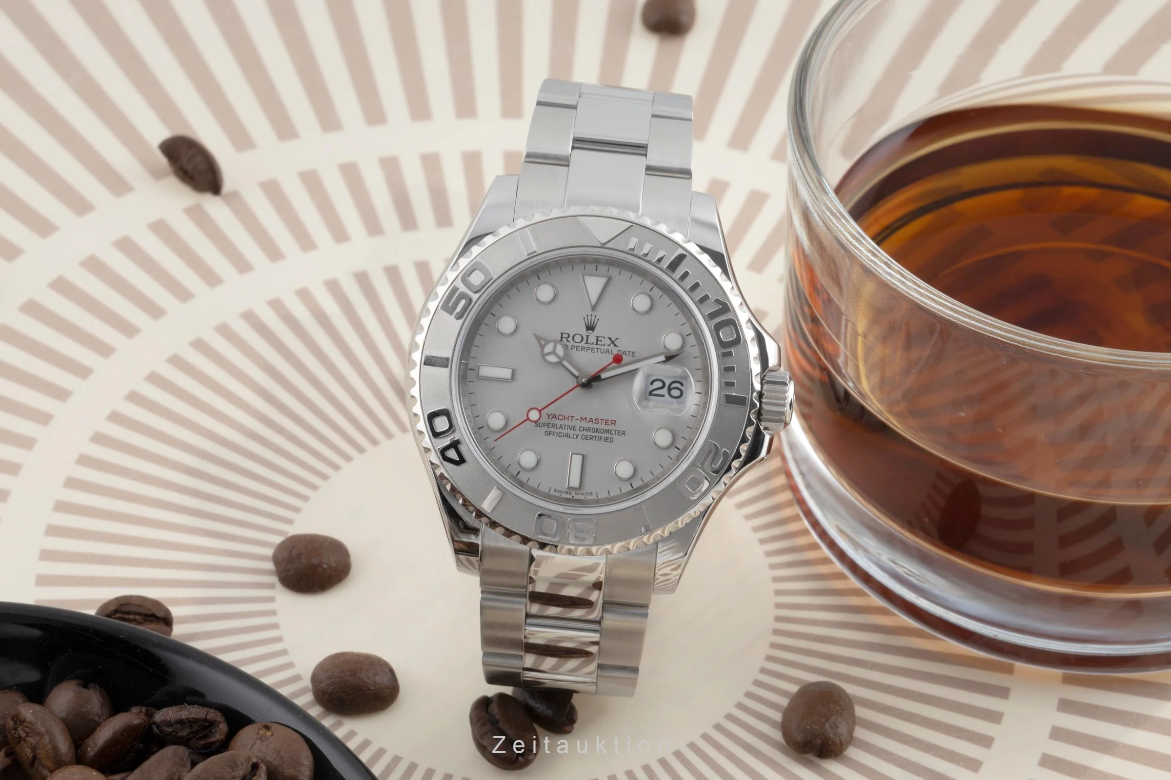 Rolex Yacht-Master steel / platinium automatic men's watch 16622  [2600118] - Image 4