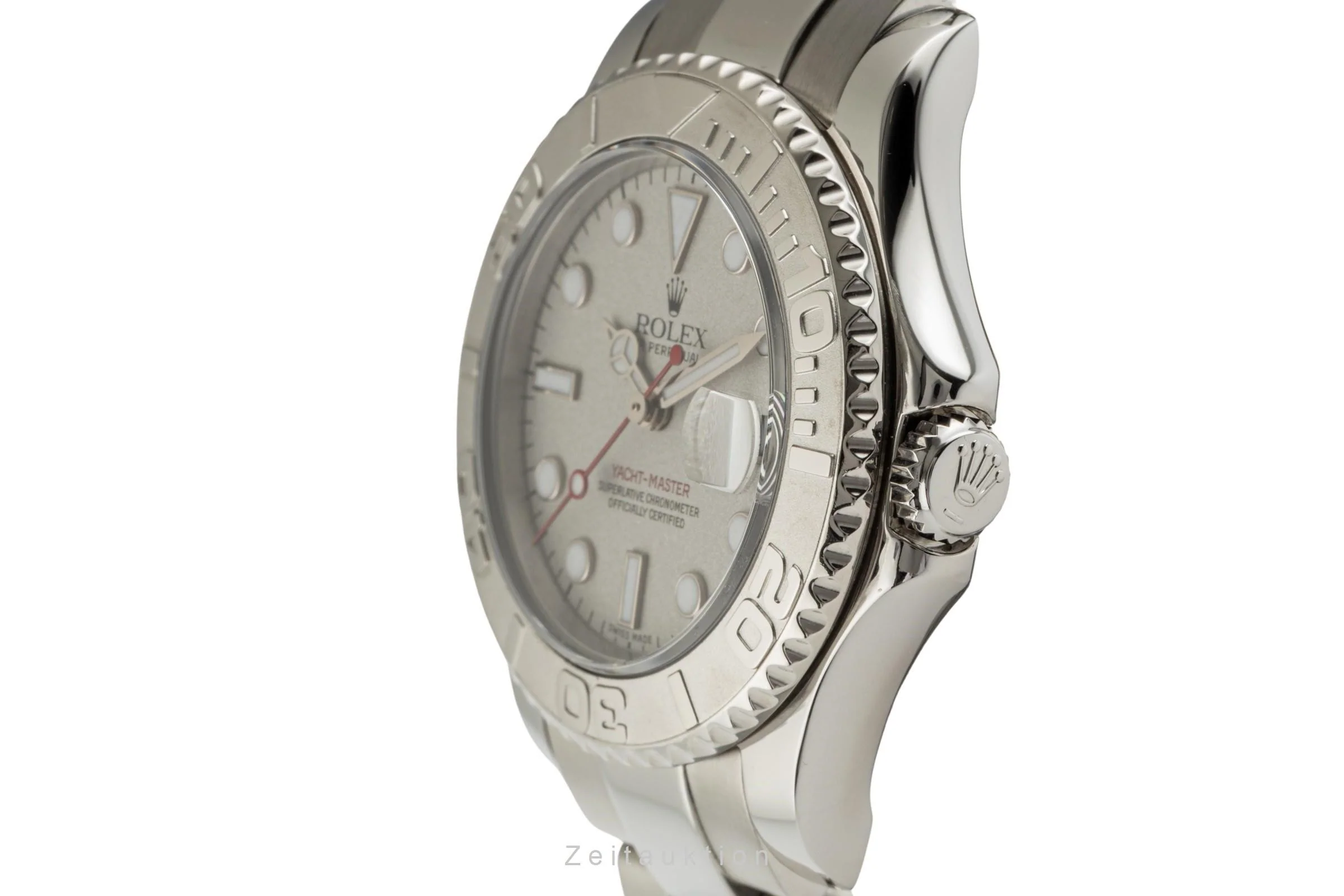 Rolex Yacht-Master steel / platinium automatic men's watch 168622 LP: 11550EUR  [2305634] - Image 6
