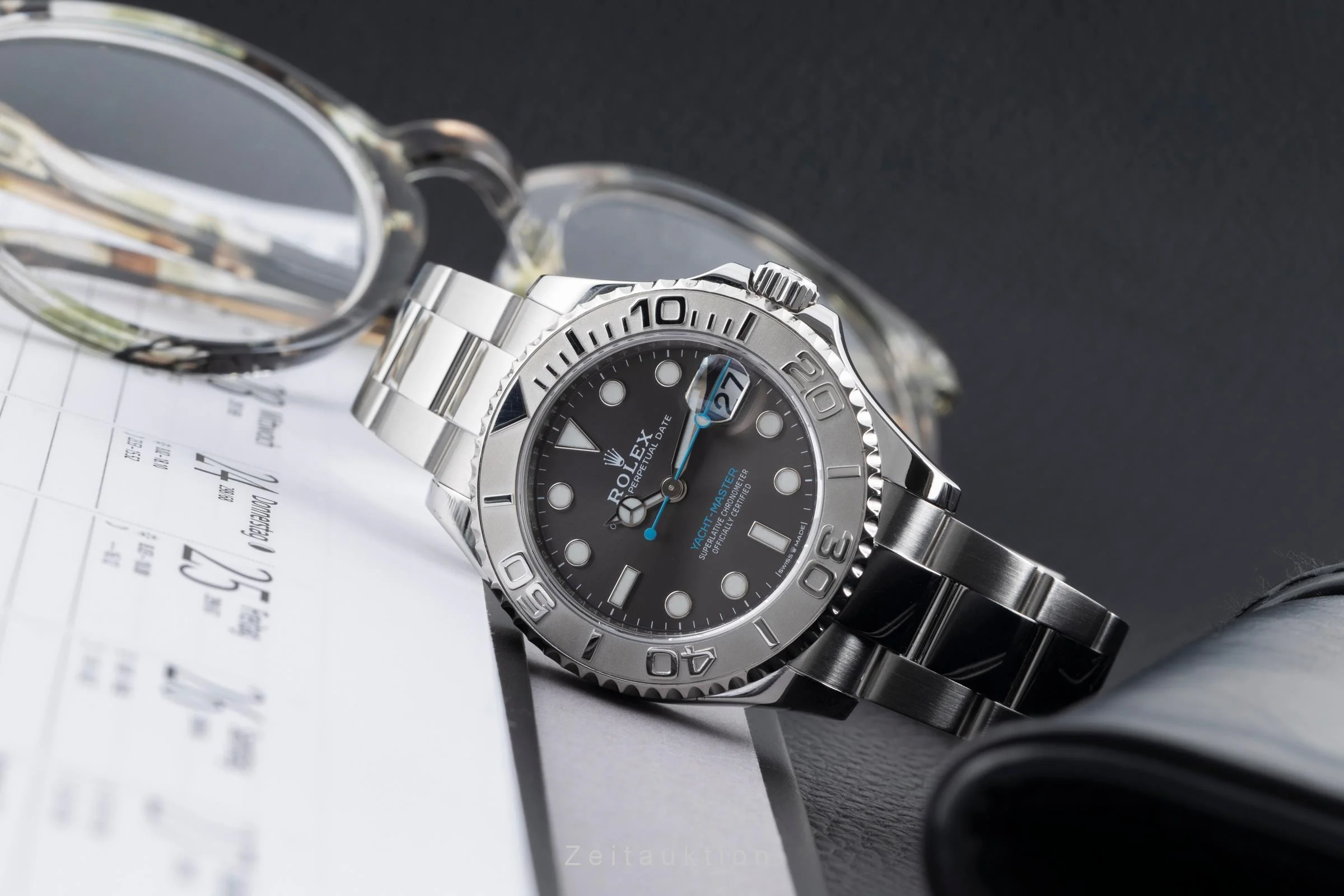Rolex Yacht-Master steel / platinium automatic men's watch 268622  [2503619] - Image 3