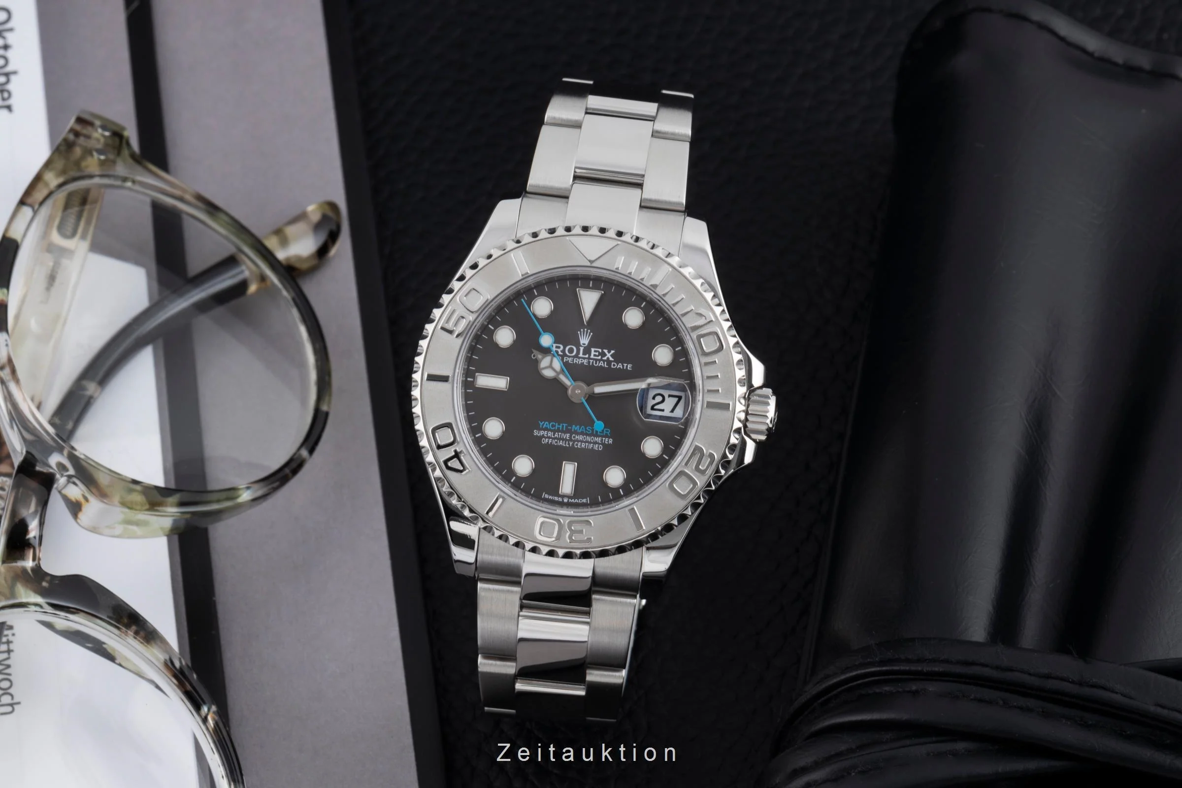 Rolex Yacht-Master steel / platinium automatic men's watch 268622  [2503619] - Image 4