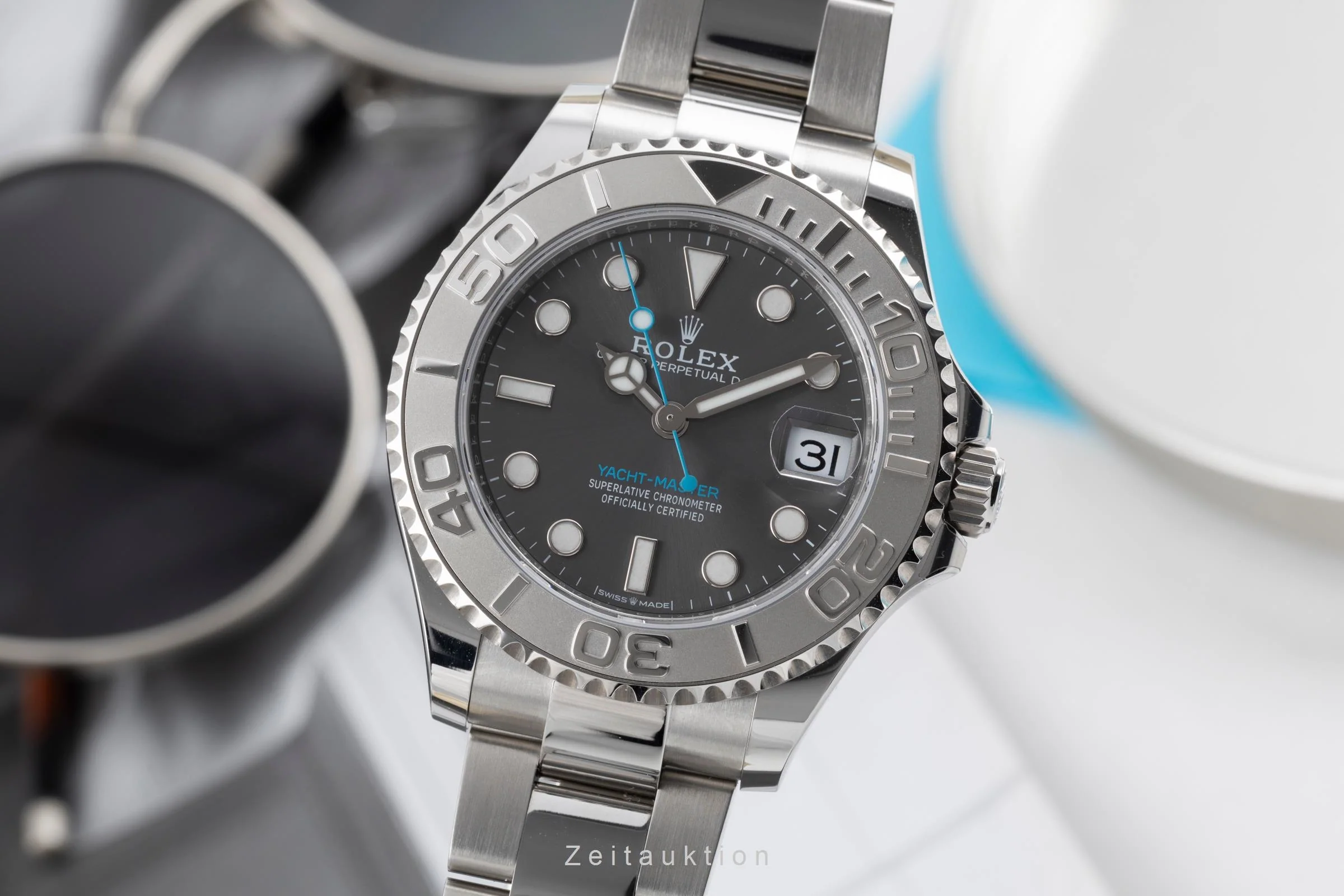 Rolex Yacht-Master steel / platinium automatic men's watch 268622  [2505395] - Image 2