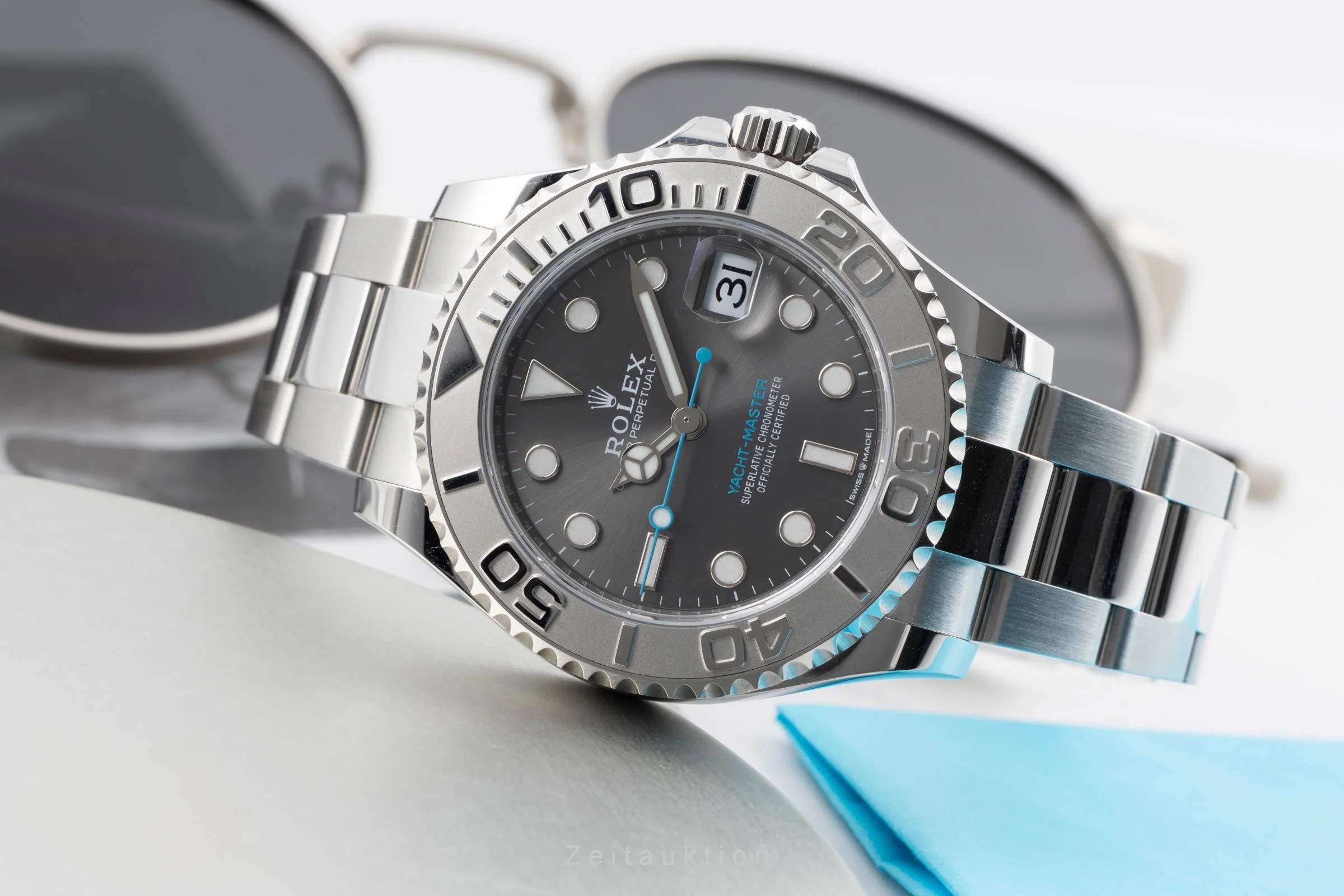 Rolex Yacht-Master steel / platinium automatic men's watch 268622  [2505395] - Image 3
