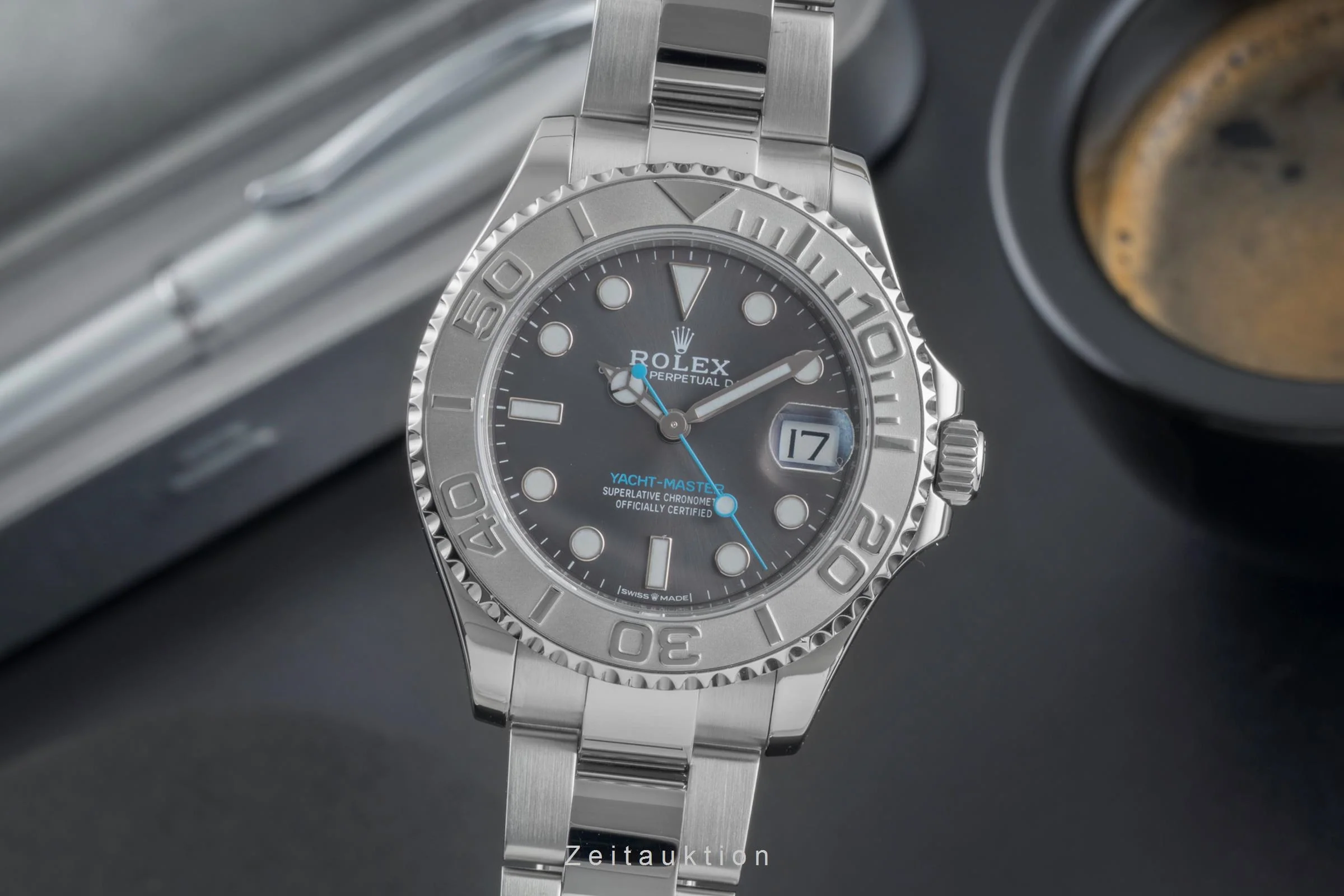 Rolex Yacht-Master steel / platinium automatic men's watch 268622  [2505911] - Image 2