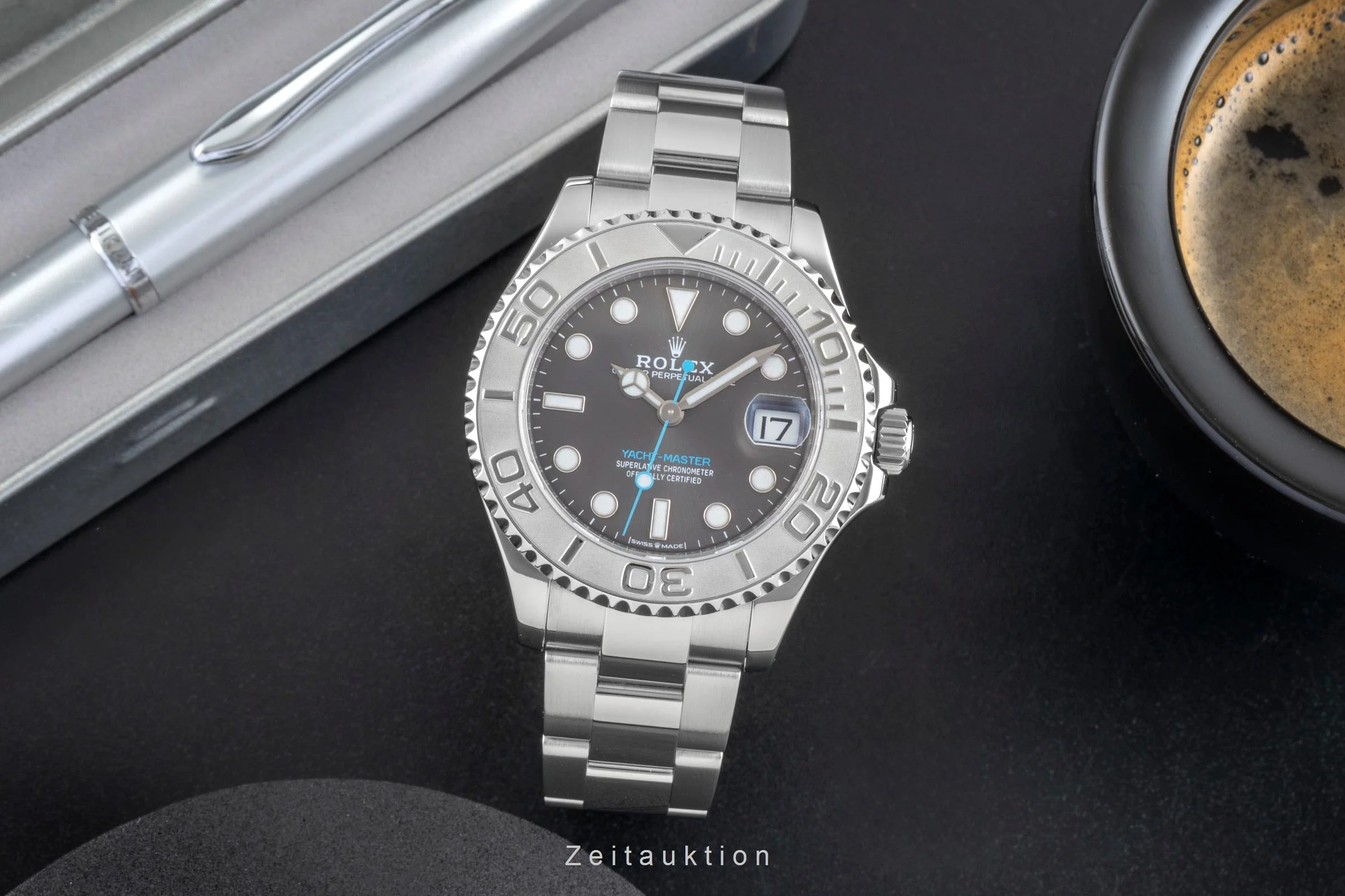 Rolex Yacht-Master steel / platinium automatic men's watch 268622  [2505911] - Image 4