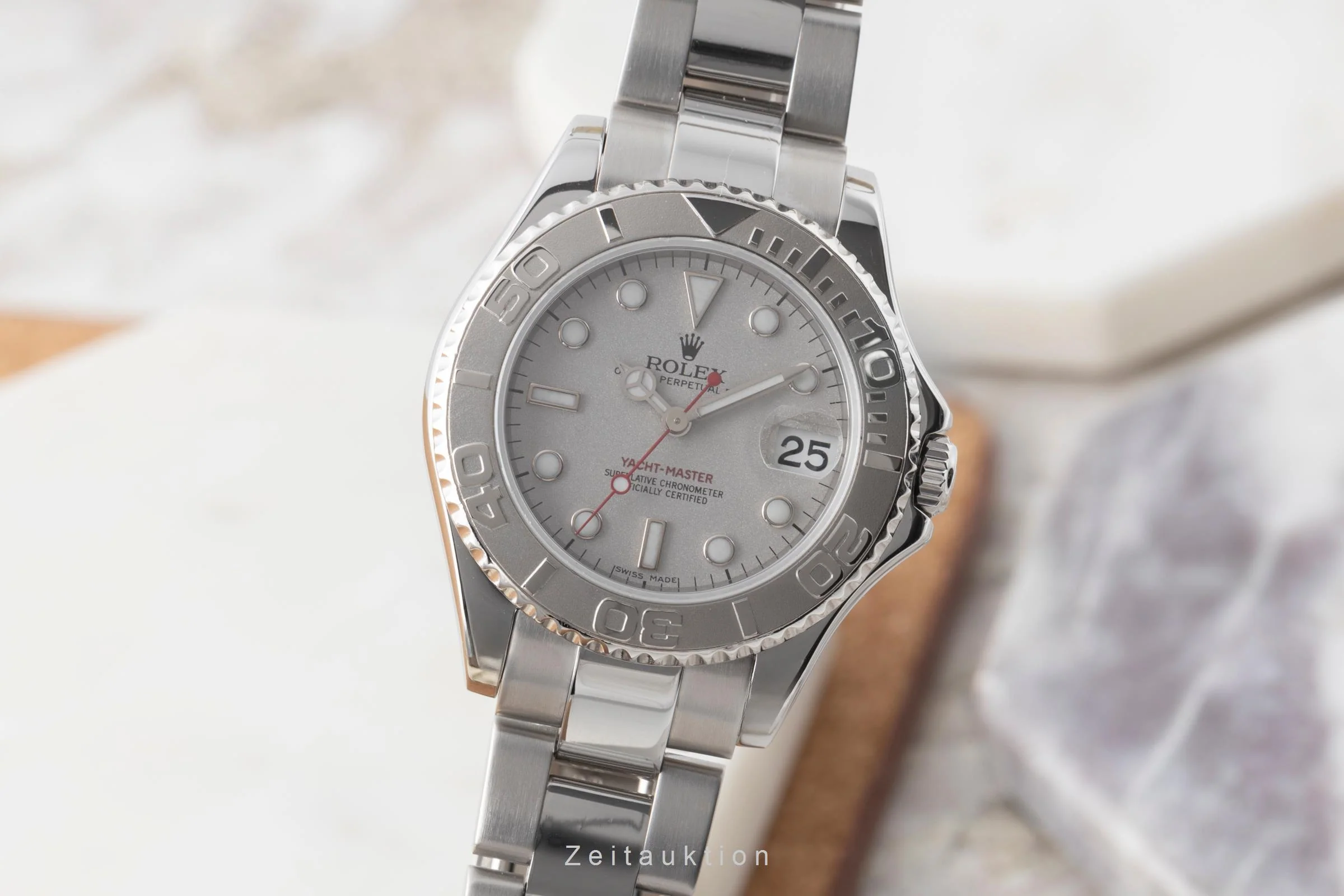 Rolex Yacht-Master steel / platinium automatic unisex 168622  [2600310] - Image 2