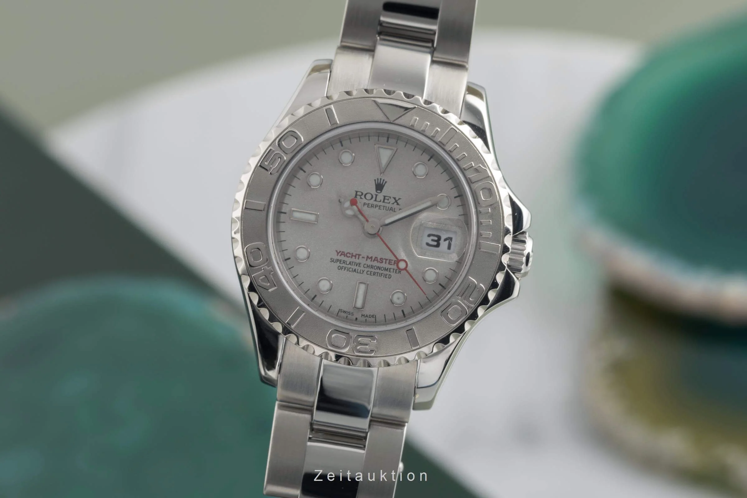 Rolex Yacht-Master steel / platinium automatic women's watch 169622  [2501501] - Image 2