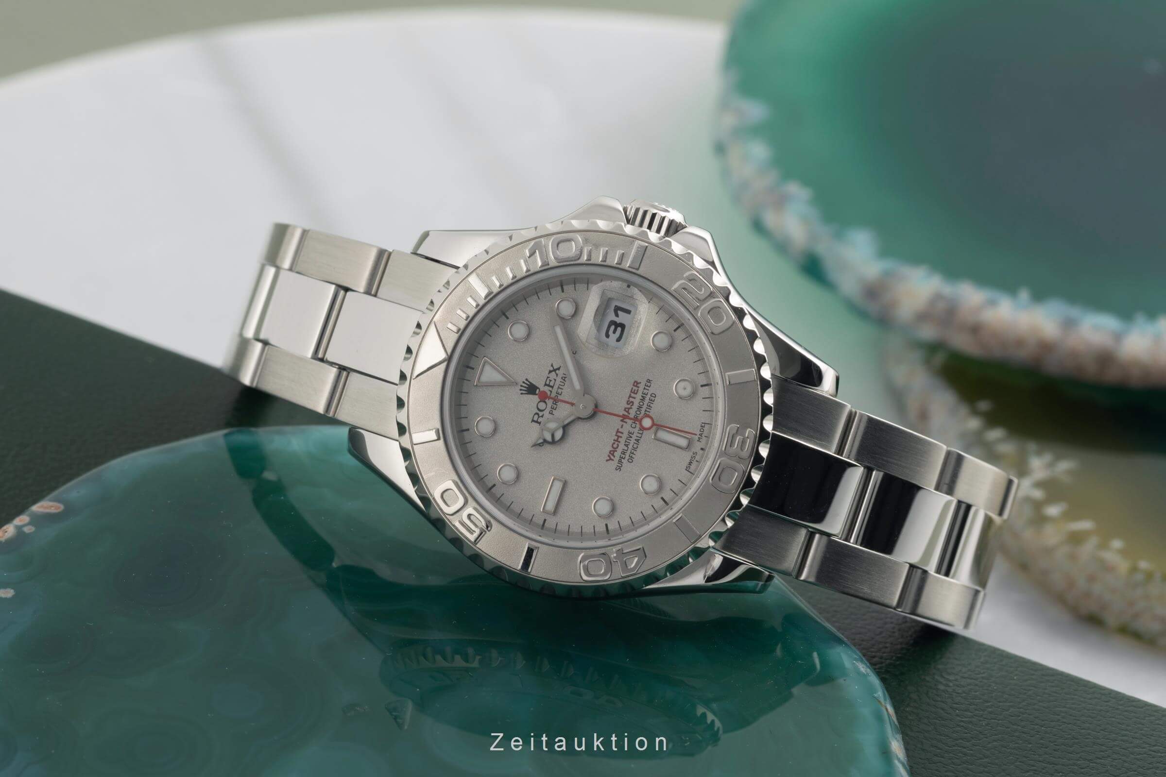 Rolex Yacht-Master steel / platinium automatic women's watch 169622  [2501501] - Image 3