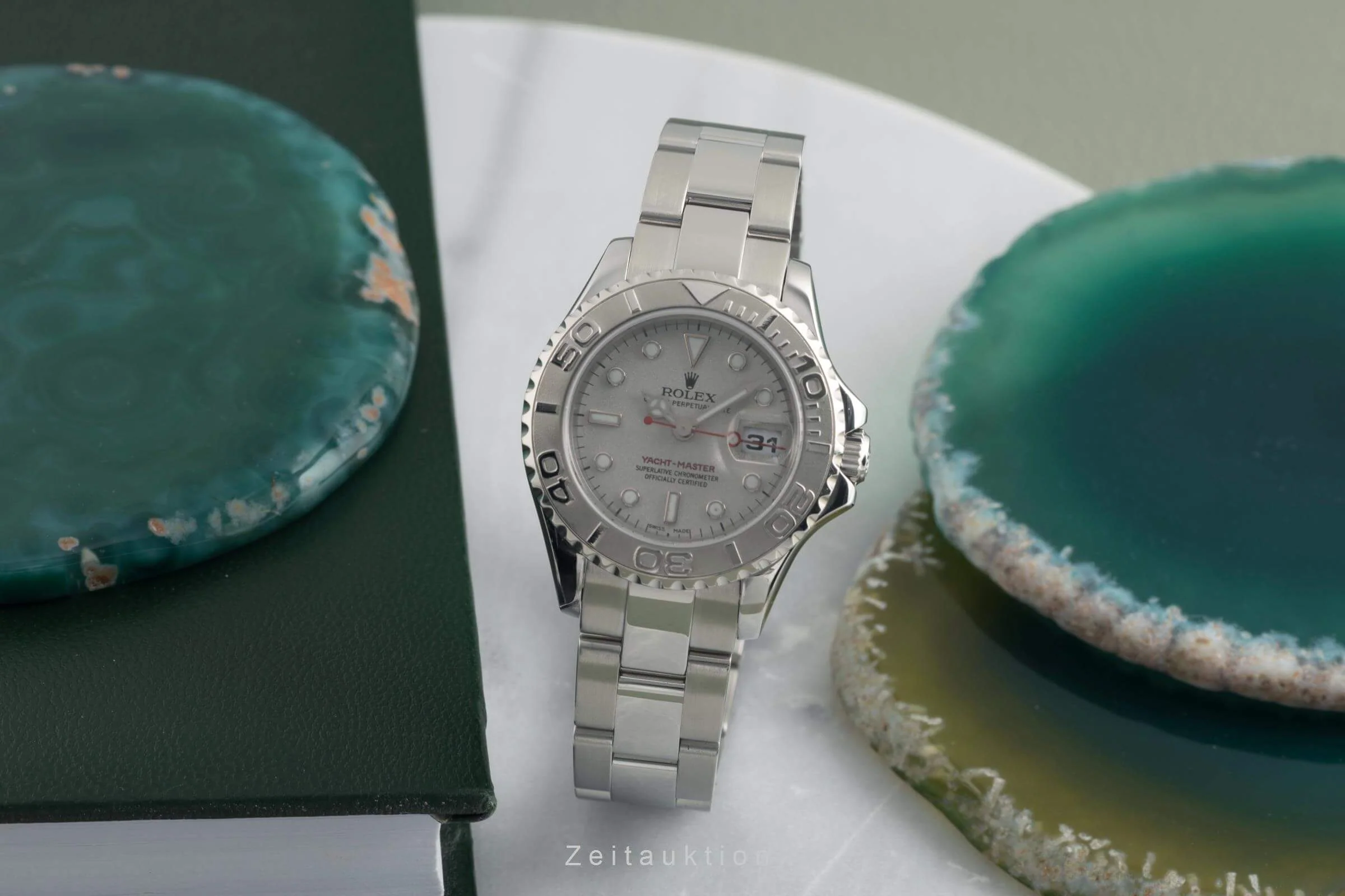 Rolex Yacht-Master steel / platinium automatic women's watch 169622  [2501501] - Image 4