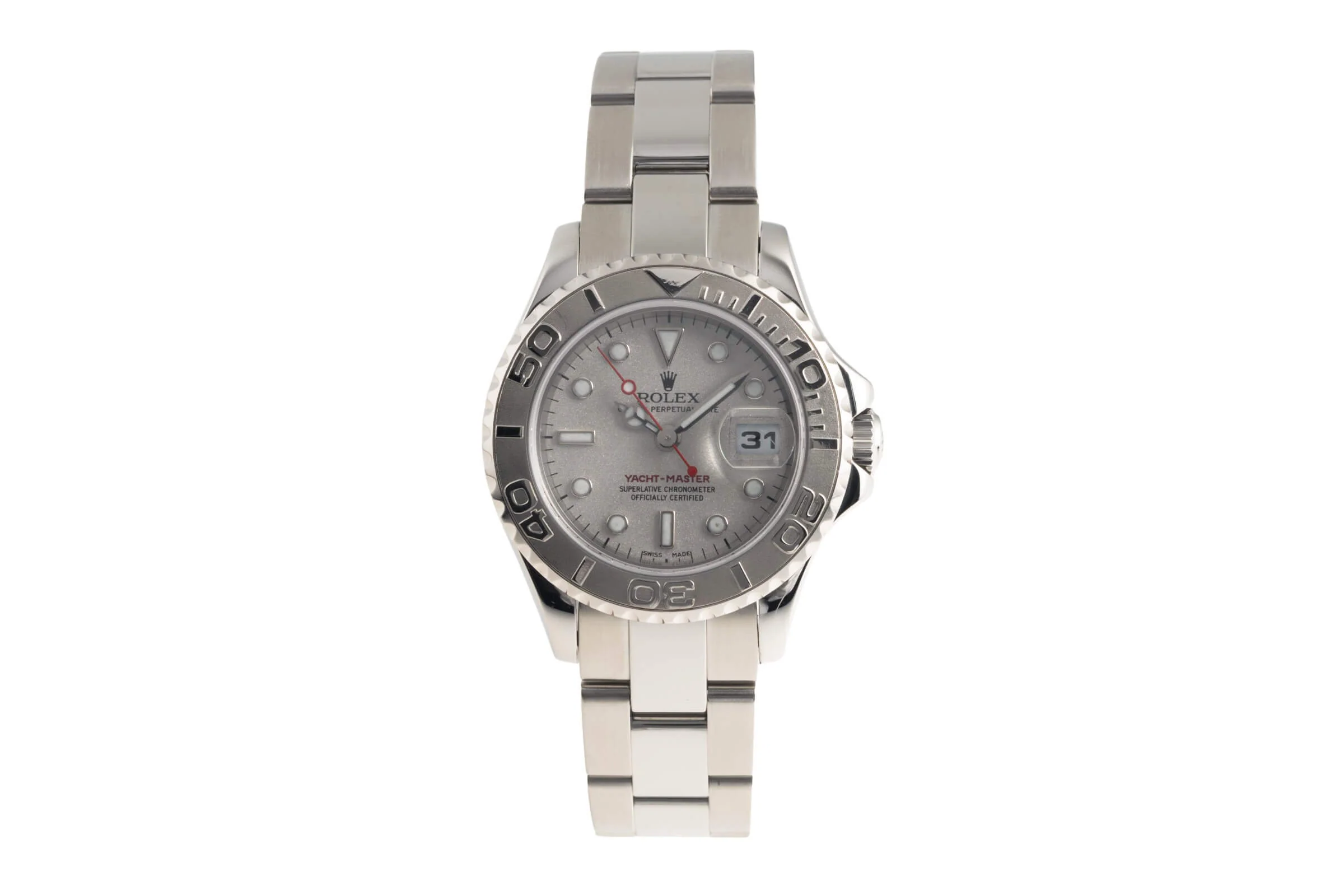 Rolex Yacht-Master steel / platinium automatic women's watch 169622  [2501501] - Image 5