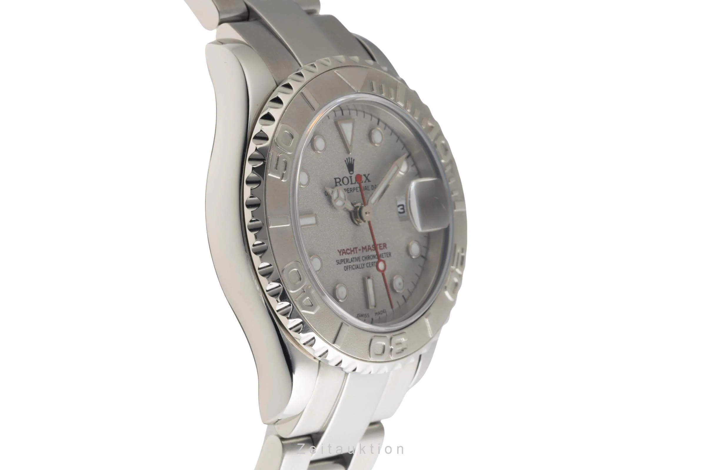 Rolex Yacht-Master steel / platinium automatic women's watch 169622  [2501501] - Image 8