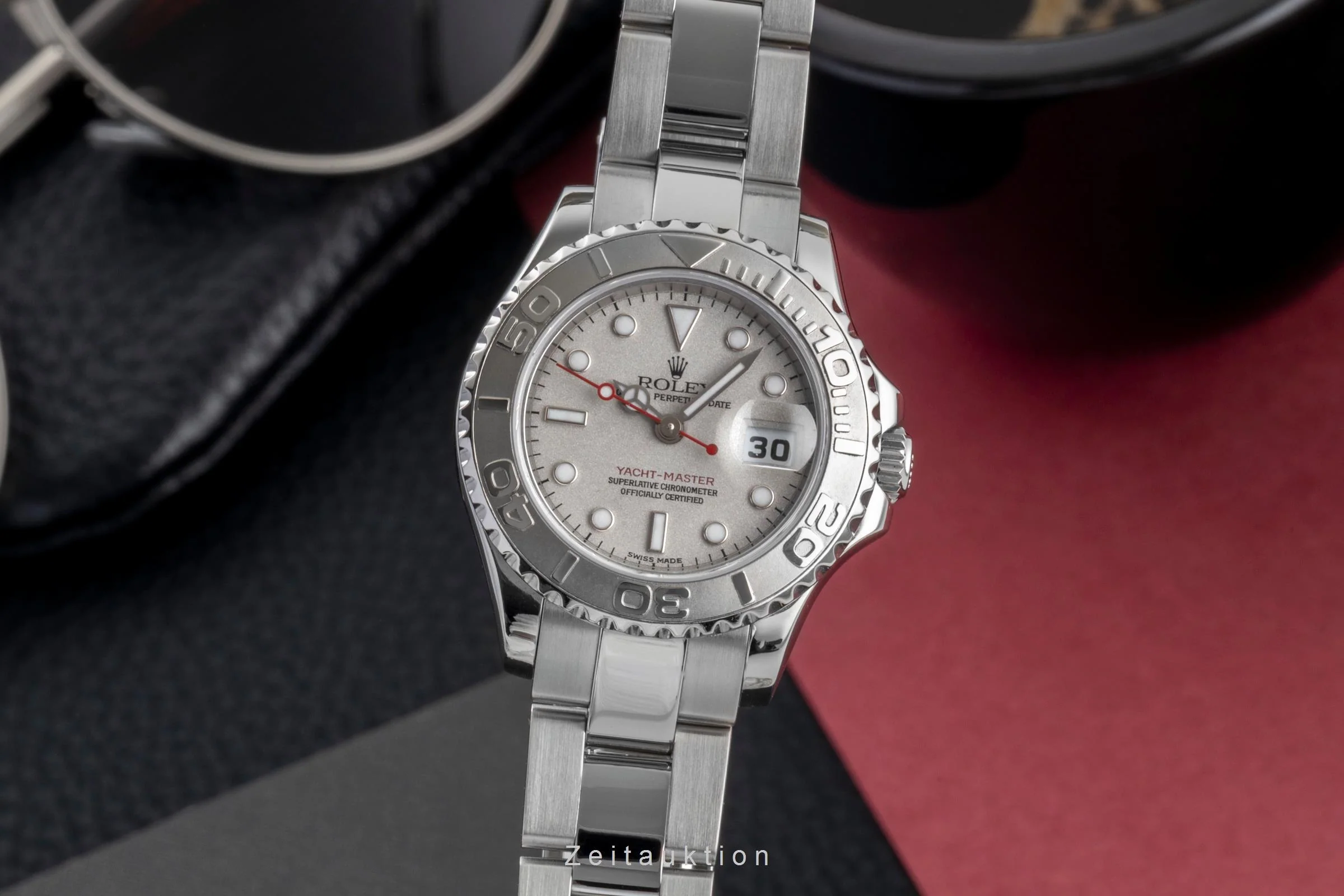 Rolex Yacht-Master steel / platinium automatic women's watch 169622  [2600324] - Image 2