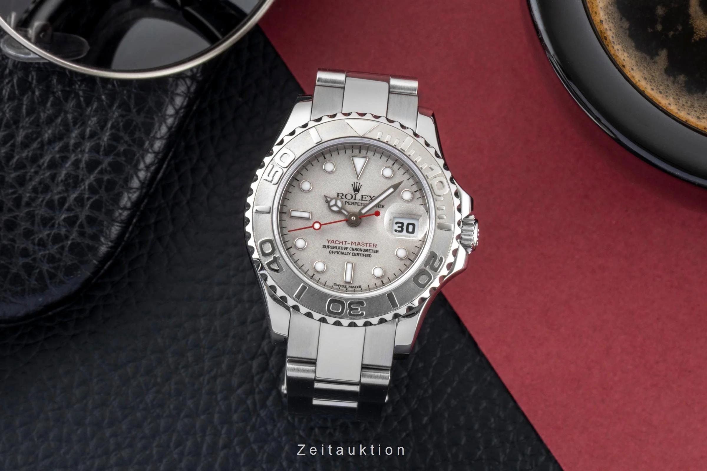 Rolex Yacht-Master steel / platinium automatic women's watch 169622  [2600324] - Image 4