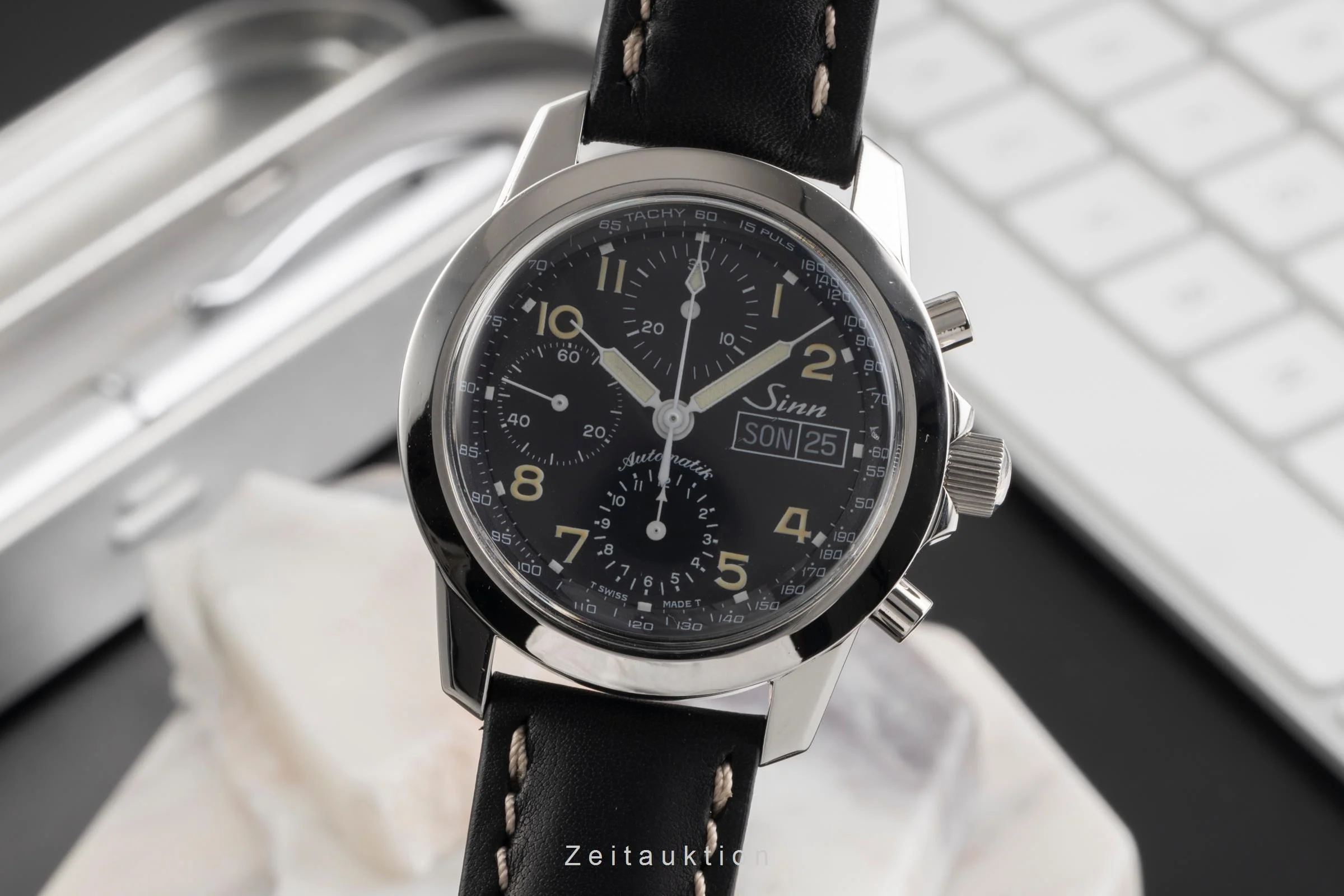 Sinn 103 chronograph steel automatic men's watch 103 .050  [2503958] - Image 2