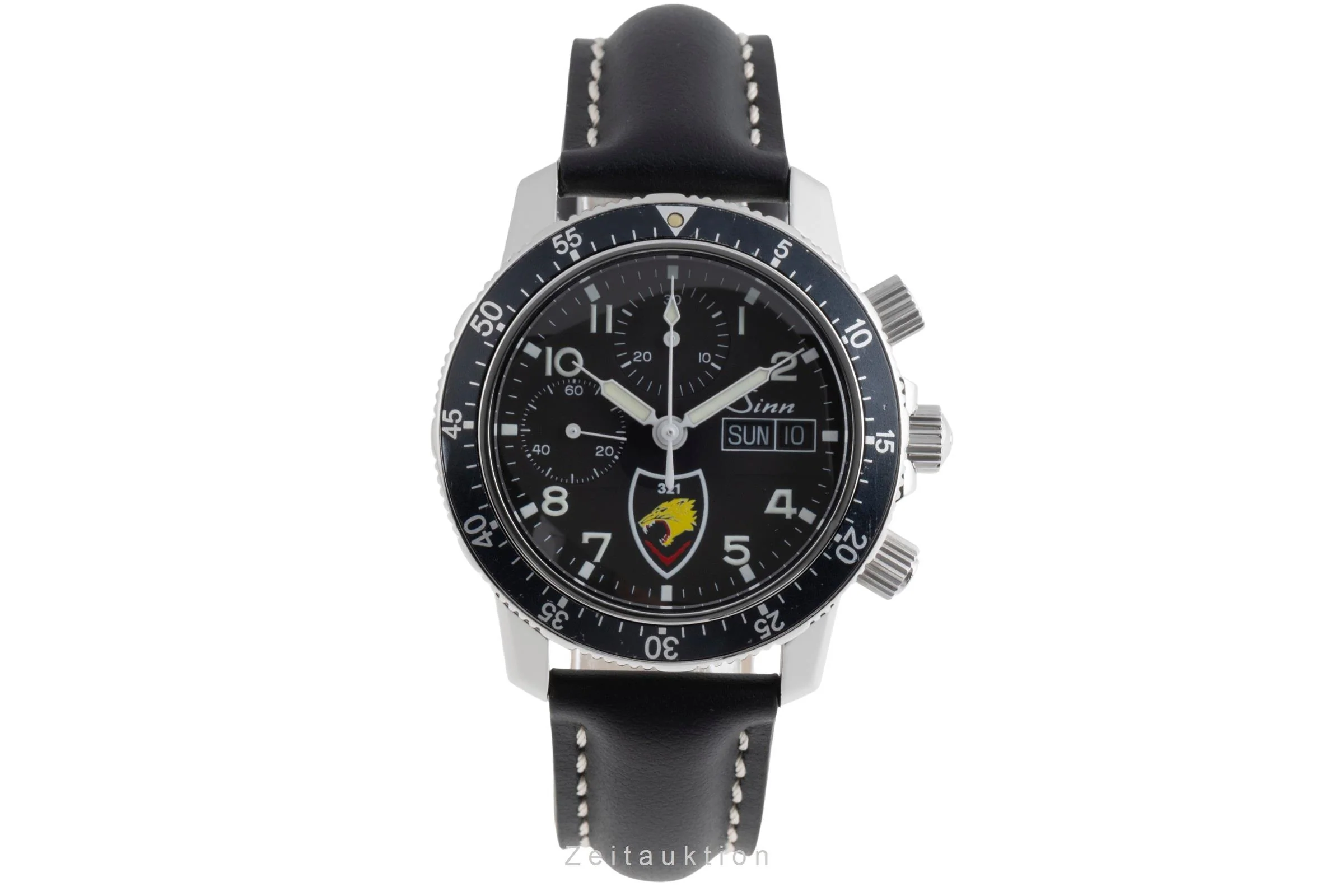 Sinn 103 ST chronograph steel automatic men's watch 103.B.SA.AUTO.TIGER Limited  [2502648] - Image 5