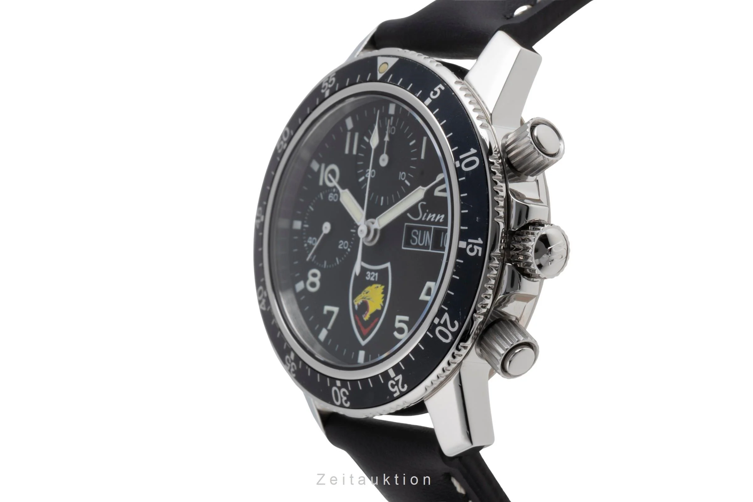 Sinn 103 ST chronograph steel automatic men's watch 103.B.SA.AUTO.TIGER Limited  [2502648] - Image 7