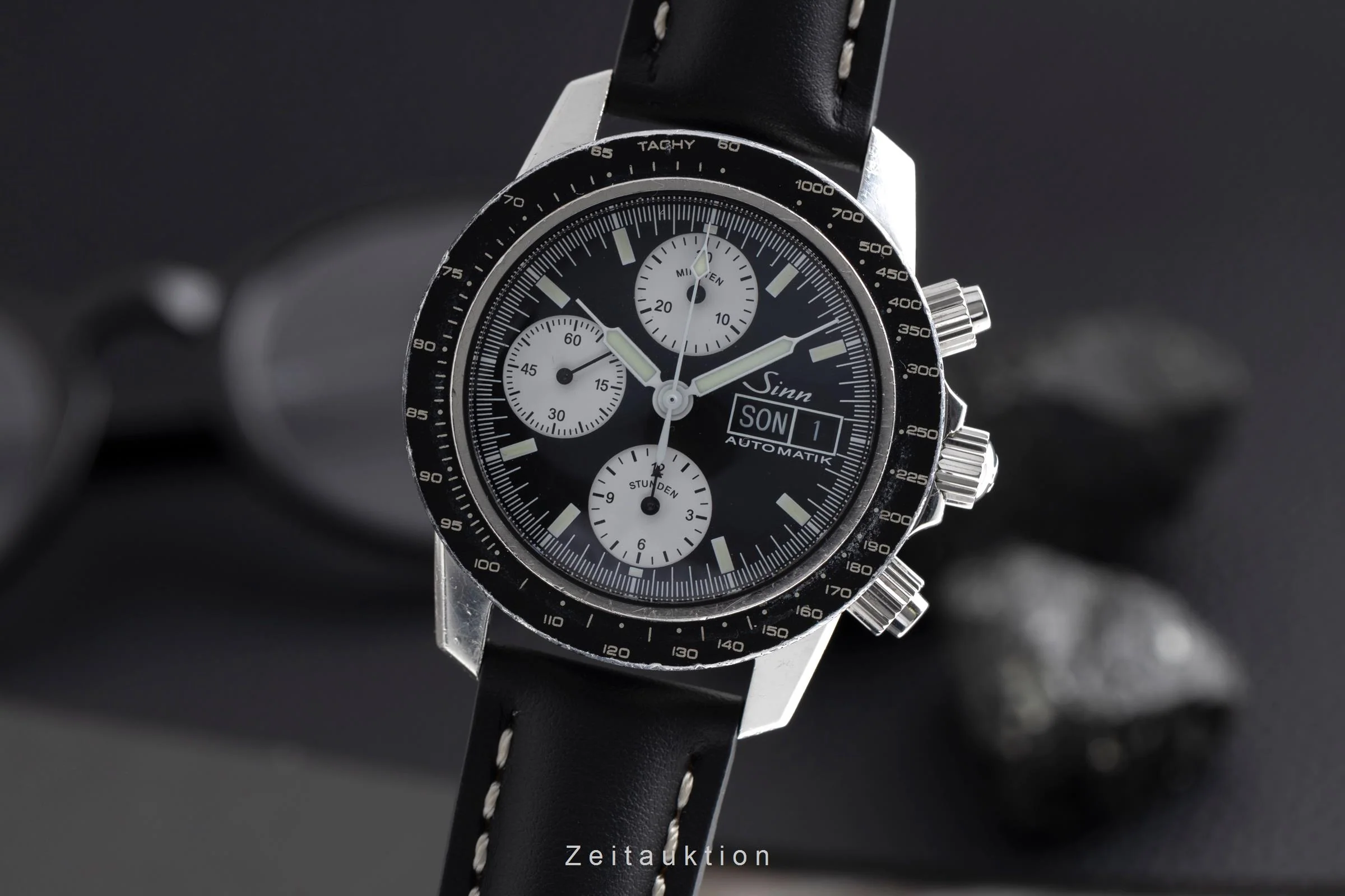 Sinn 103 ST chronograph steel automatic men's watch 103 St Limited  [2502647] - Image 2