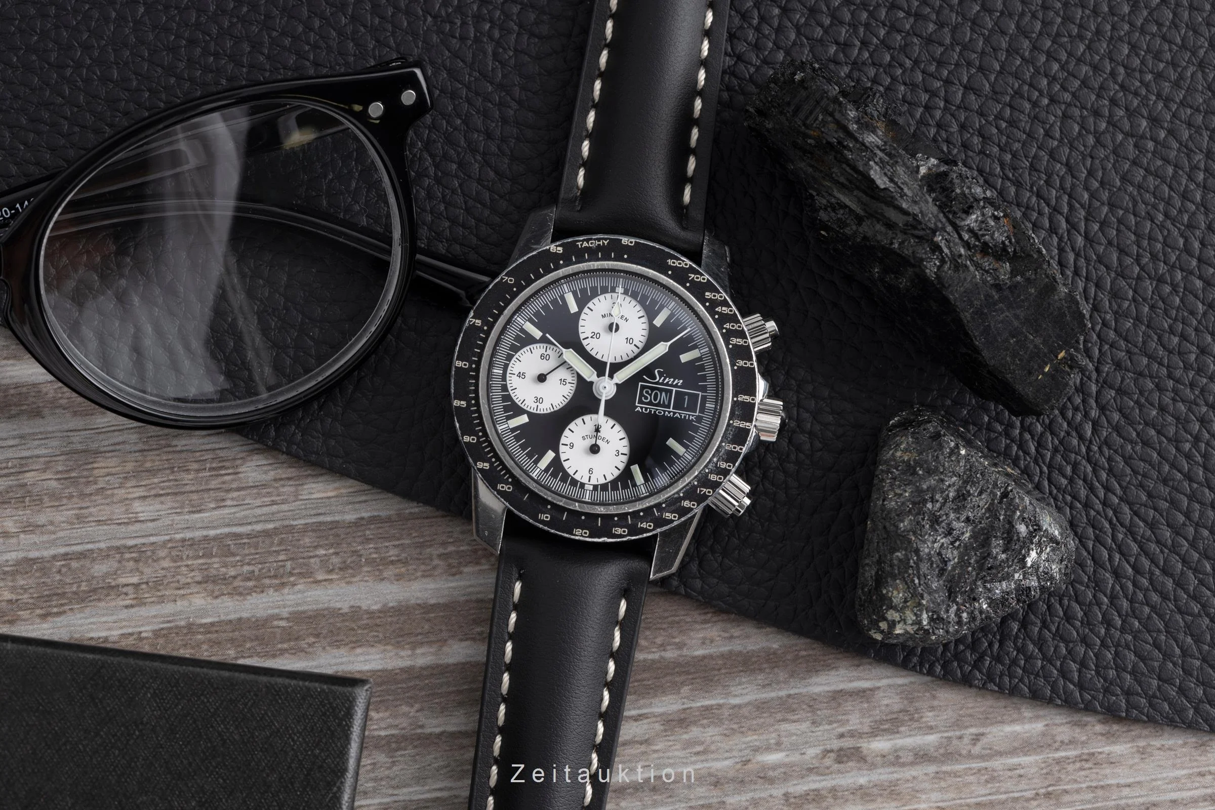Sinn 103 ST chronograph steel automatic men's watch 103 St Limited  [2502647] - Image 4