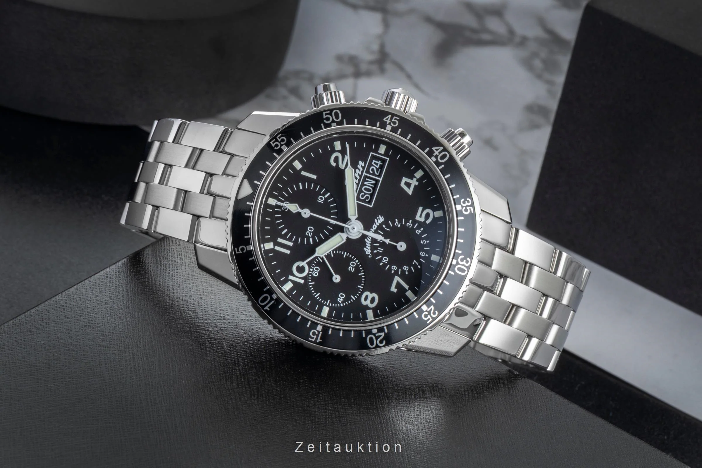 Sinn 103 ST chronograph steel automatic men's watch 103 St Sa  [2507143] - Image 3
