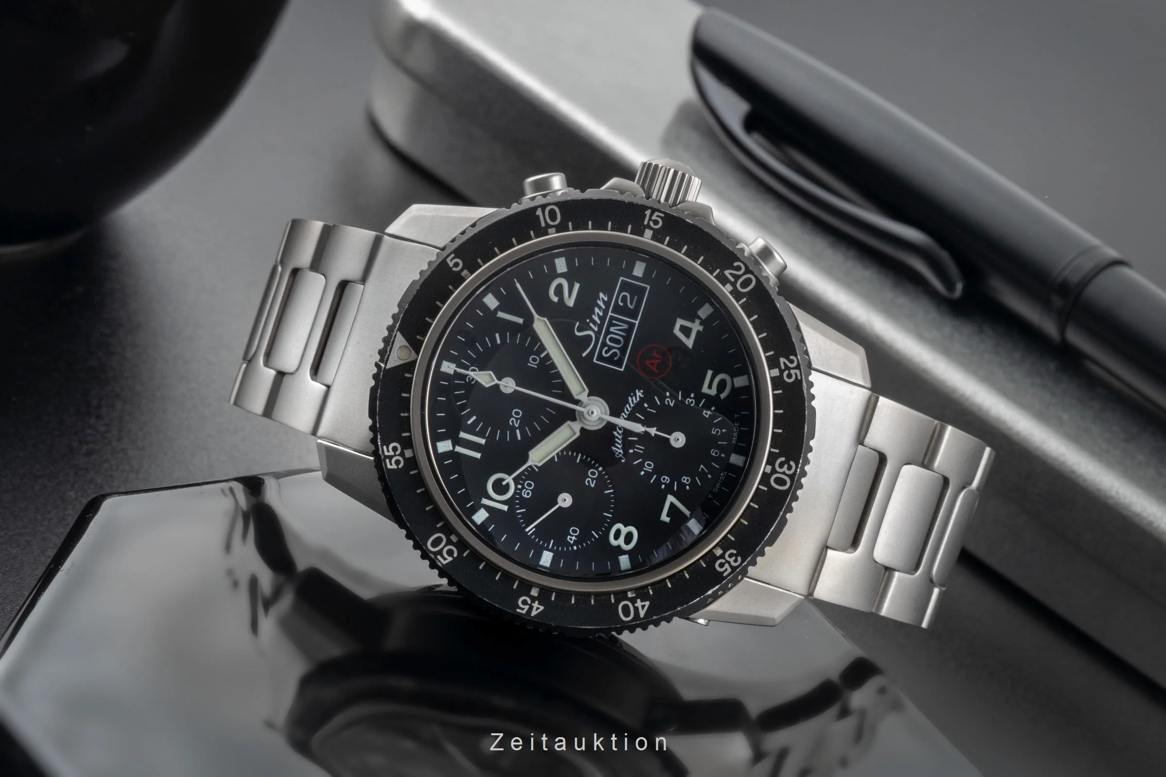 Sinn 103 Ti Ar chronograph titanium automatic men's watch 103.071  [2505944] - Image 3