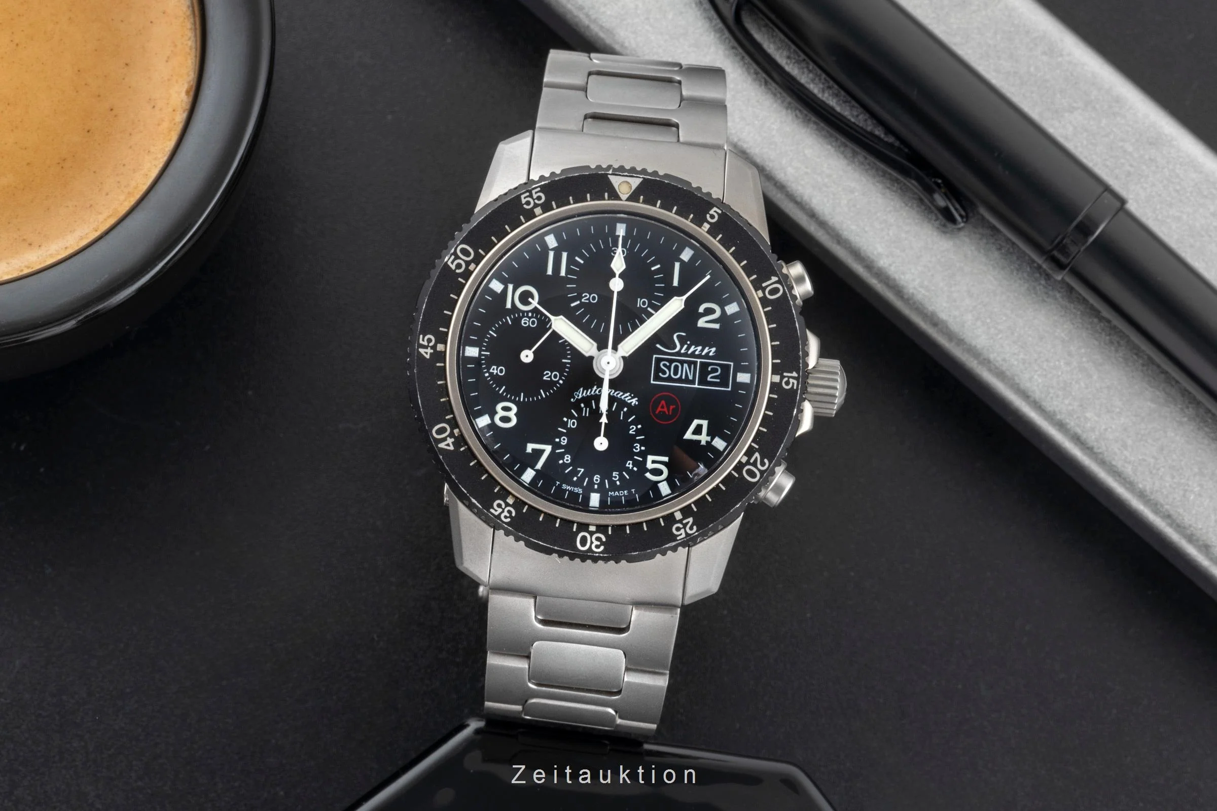 Sinn 103 Ti Ar chronograph titanium automatic men's watch 103.071  [2505944] - Image 4